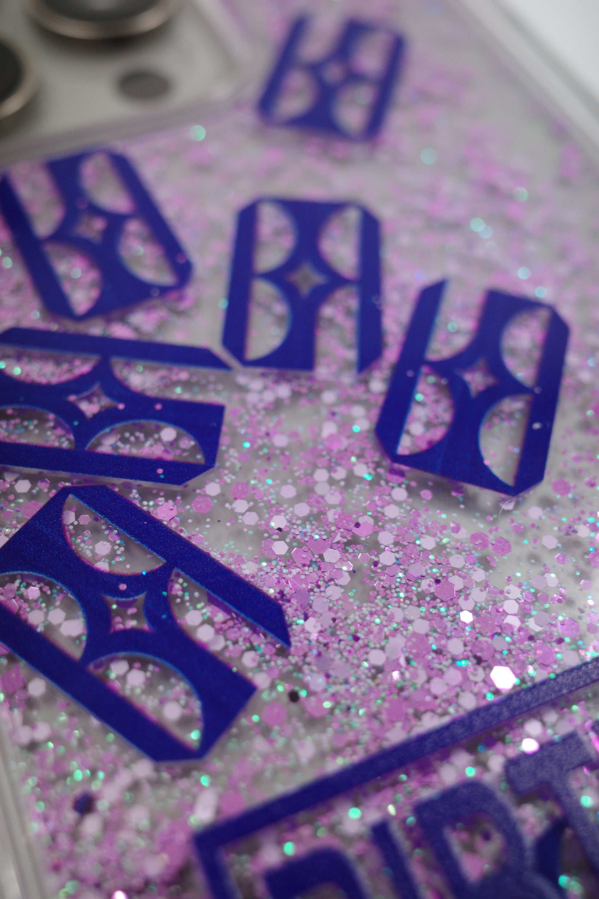 Birth of Royal Child Phone Case Purple