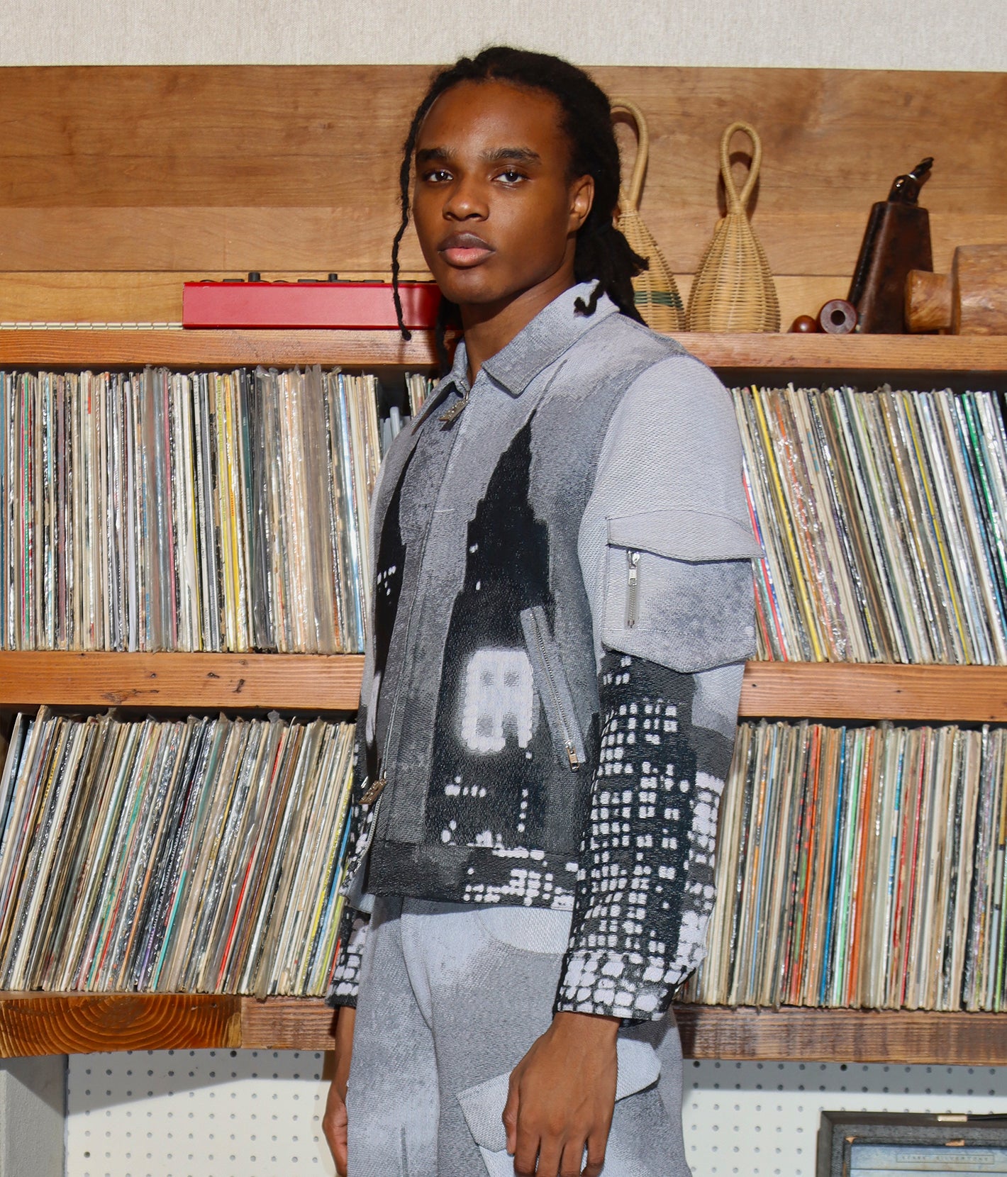 Midnight City Jacquard Jacket