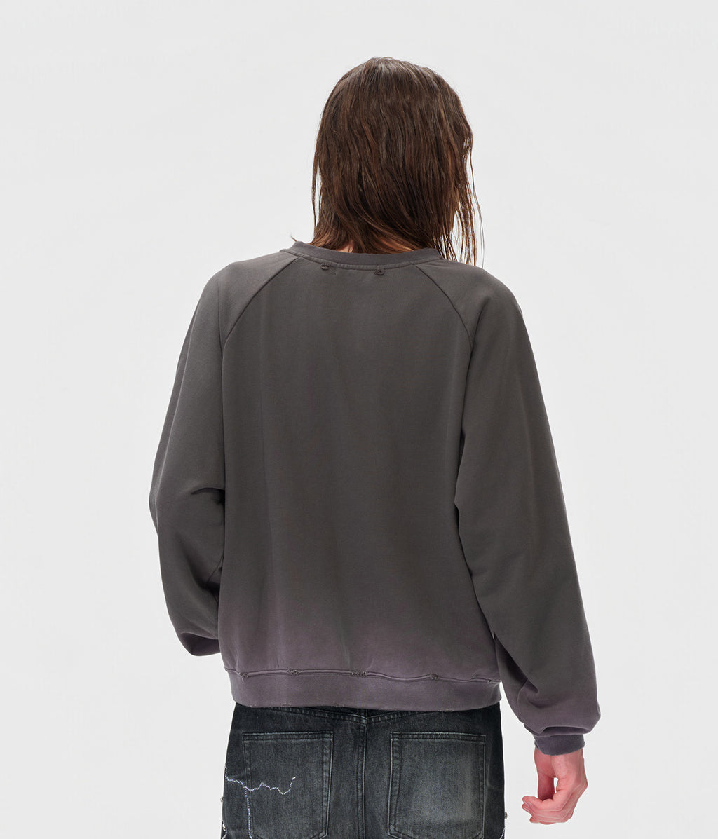 Mermaid Sequin Sweatshirt Charcoal
