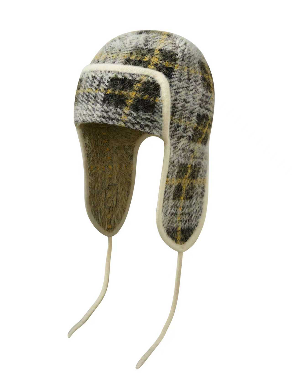 Mohair Knit Flight Hat