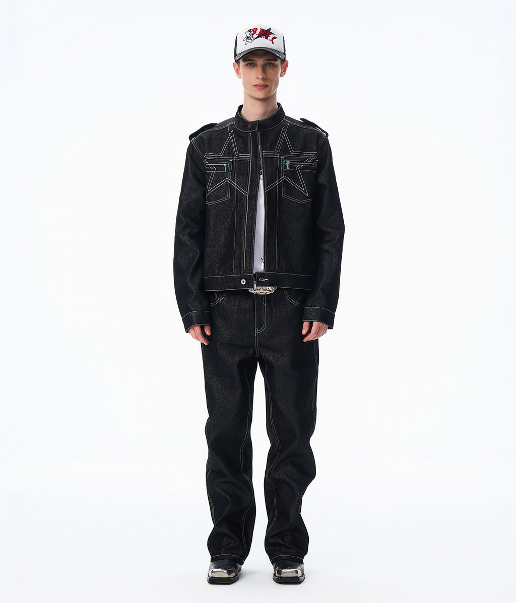 Natural Born Star Denim Jacket
