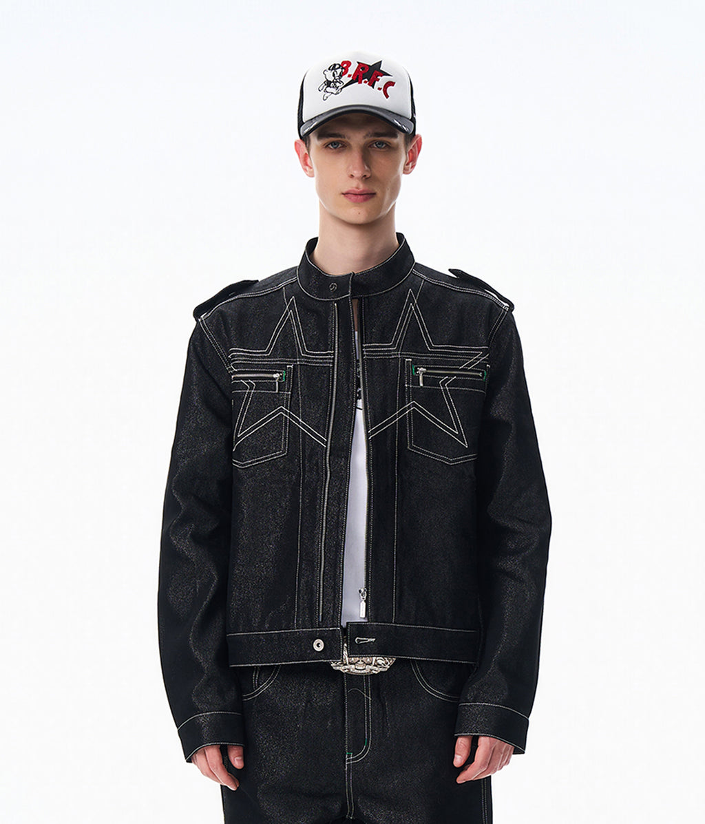 Natural Born Star Denim Jacket
