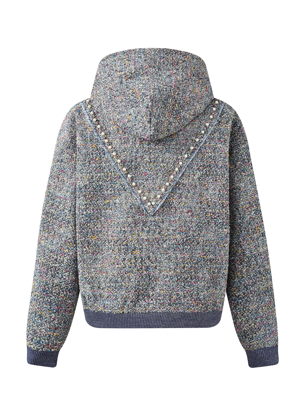 Pearl Tweed Hoodie