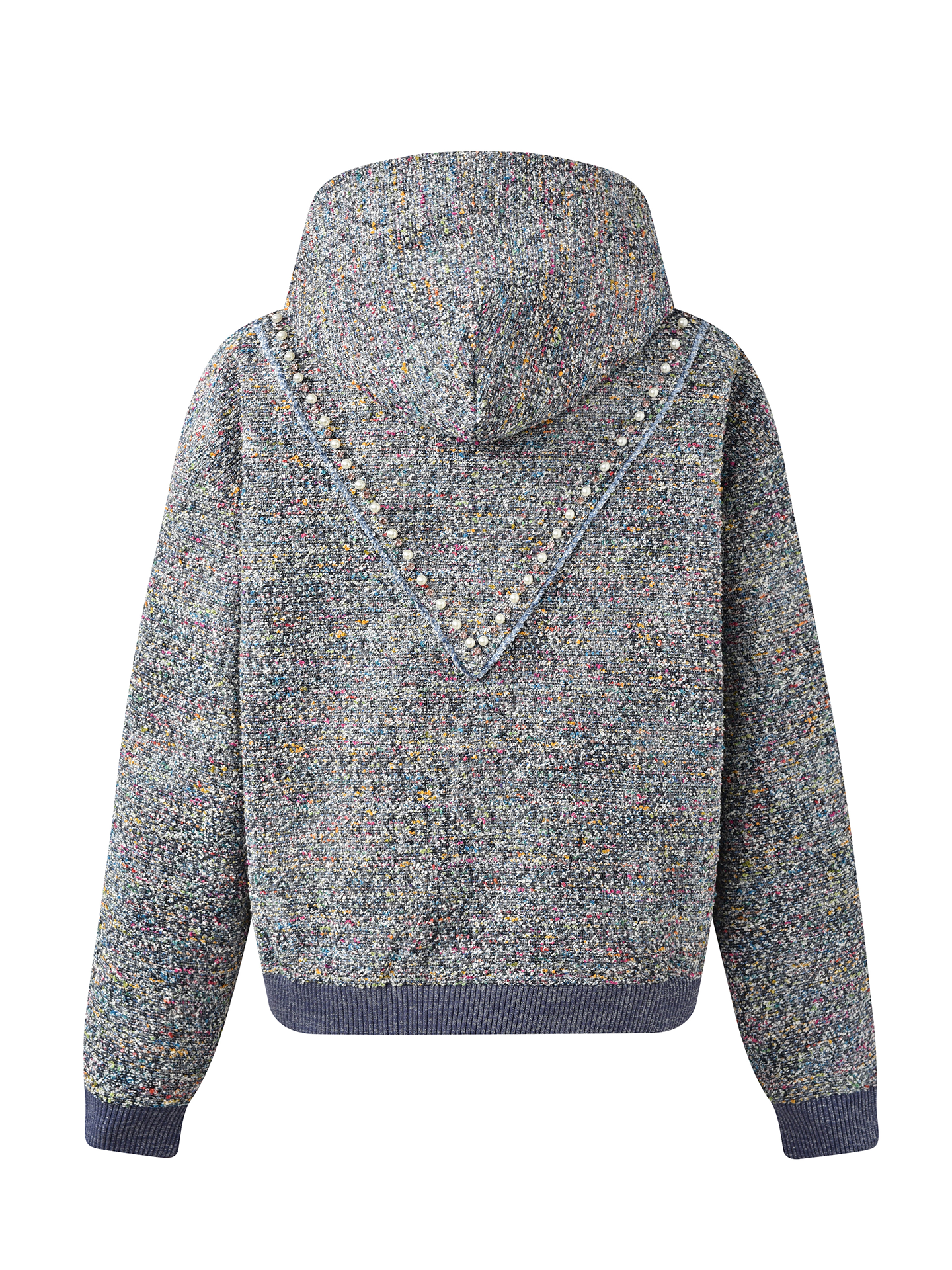 Pearl Tweed Hoodie