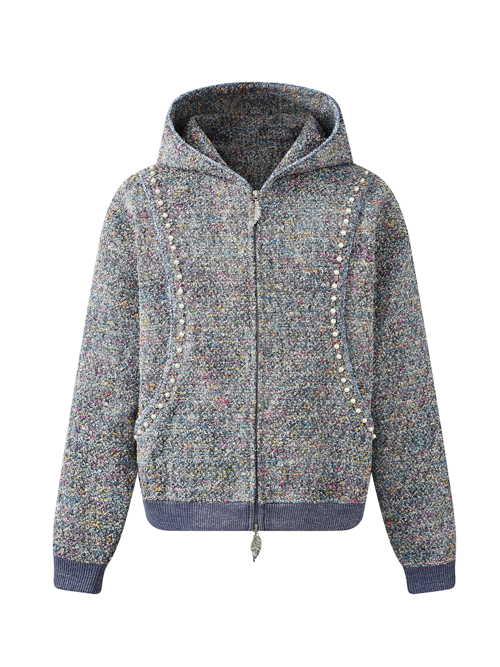 Pearl Tweed Hoodie