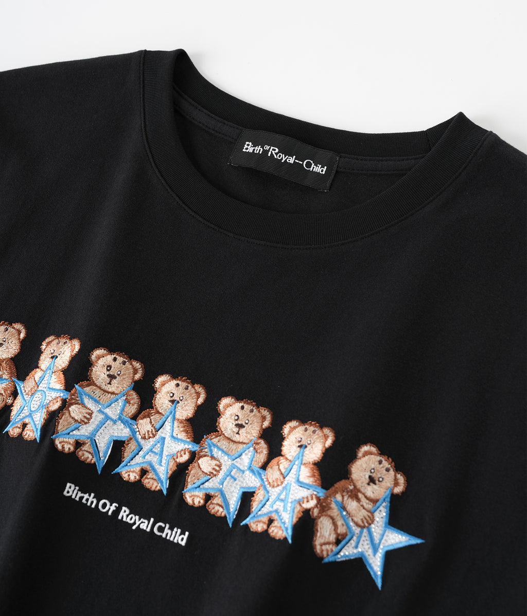 Royal Bear Tee Black