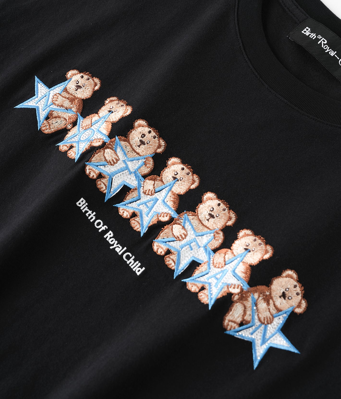 Royal Bear Tee Black