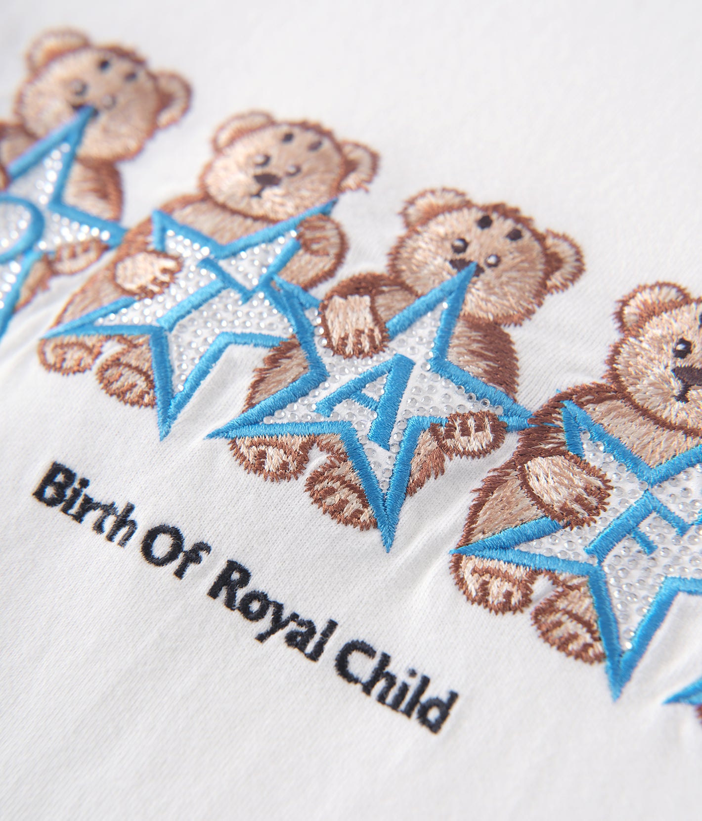 Royal Bear Tee White