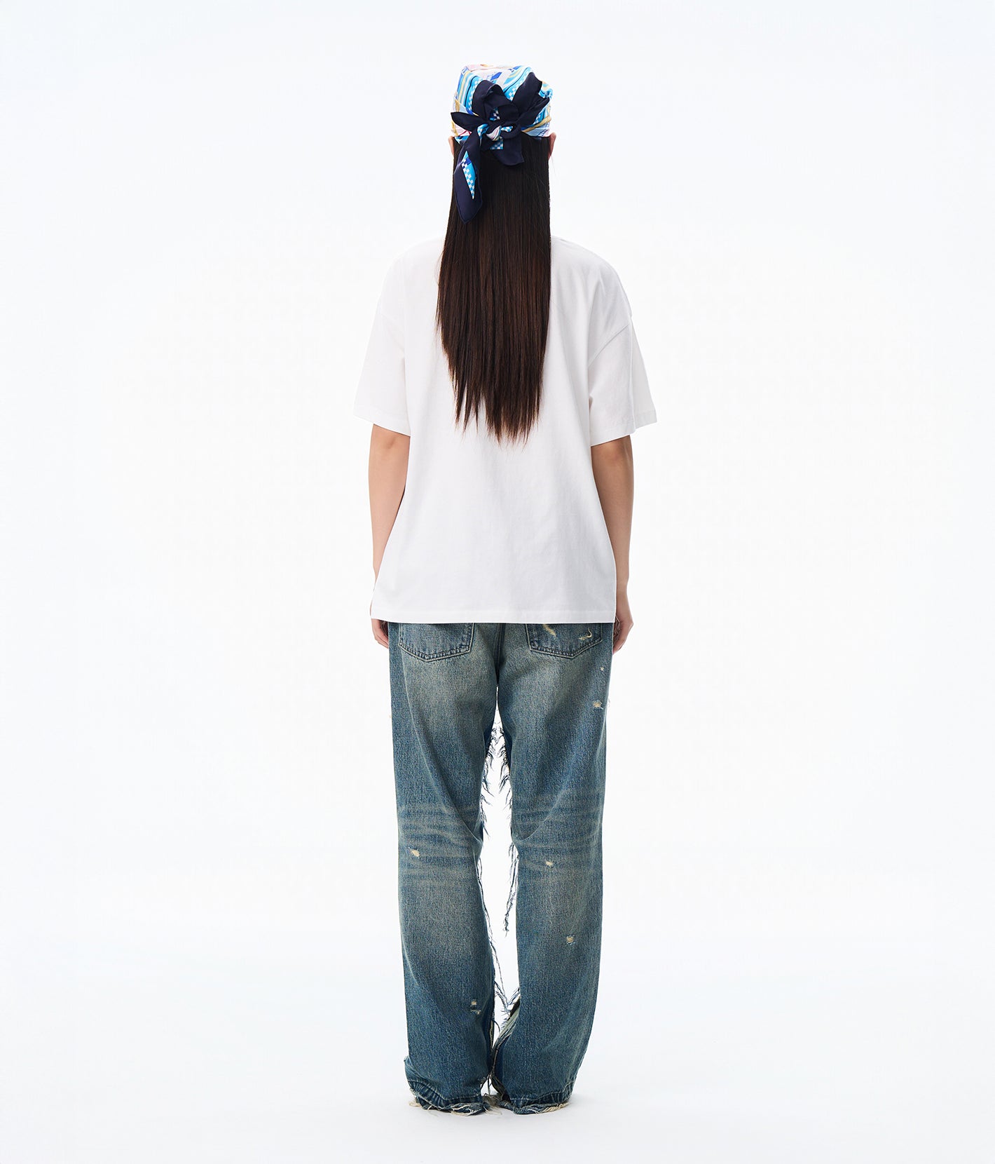 Royal Bear Tee White