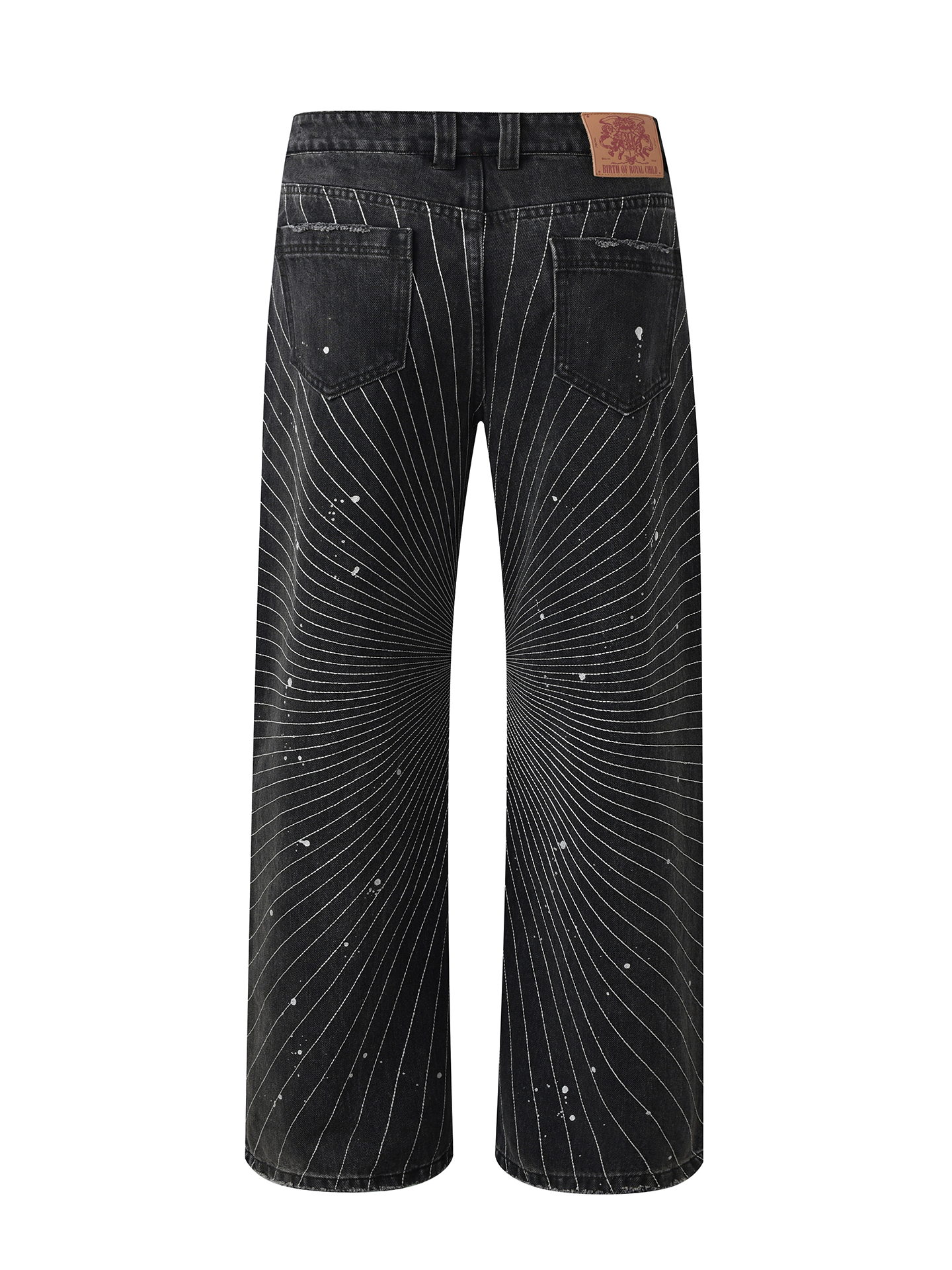Radiant Beam Denim Pants