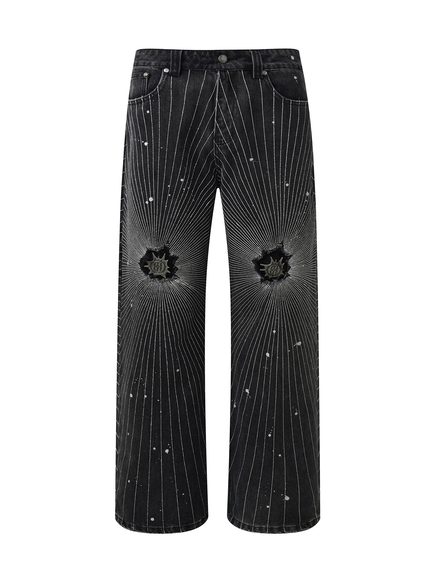 Radiant Beam Denim Pants