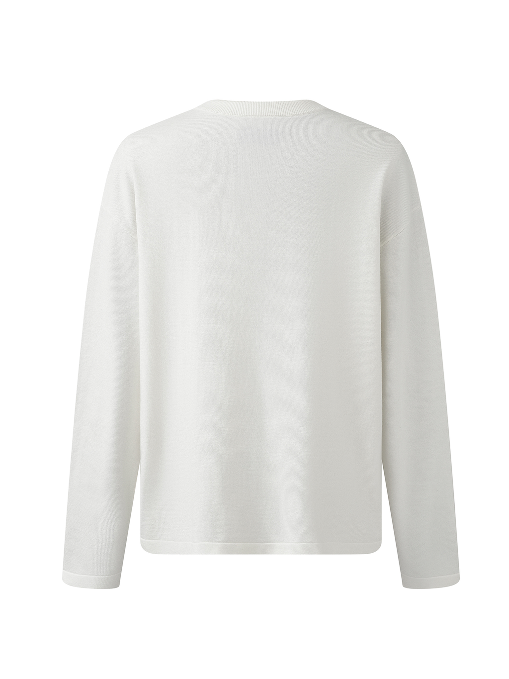 Sequin Logo Long-Sleeve Tee