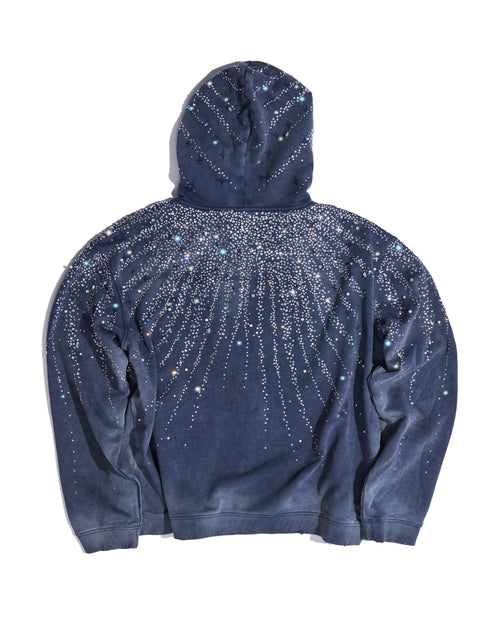 20K Stellar Diamond Hoodie Blue