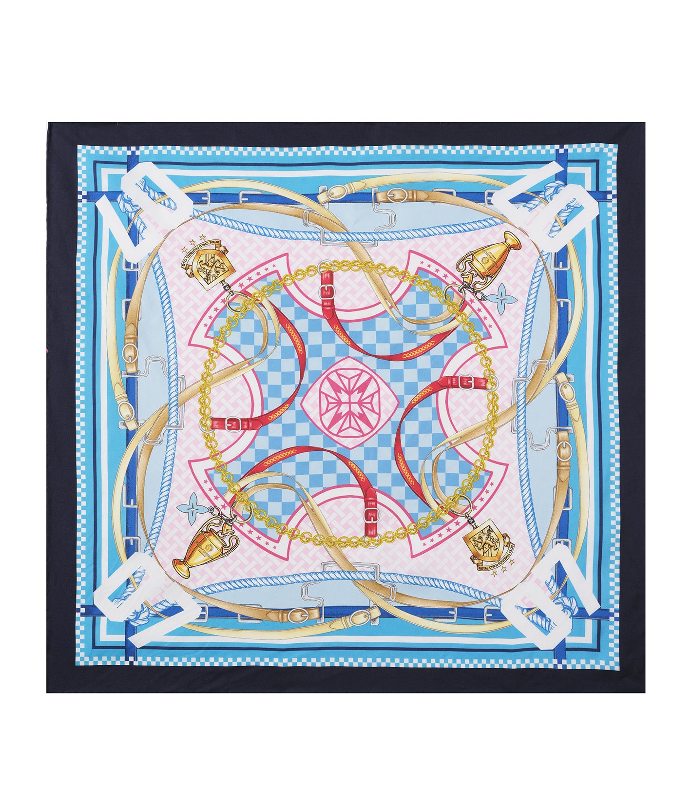 Silk luxury unisex accessory scarf - Birth of Royal Child