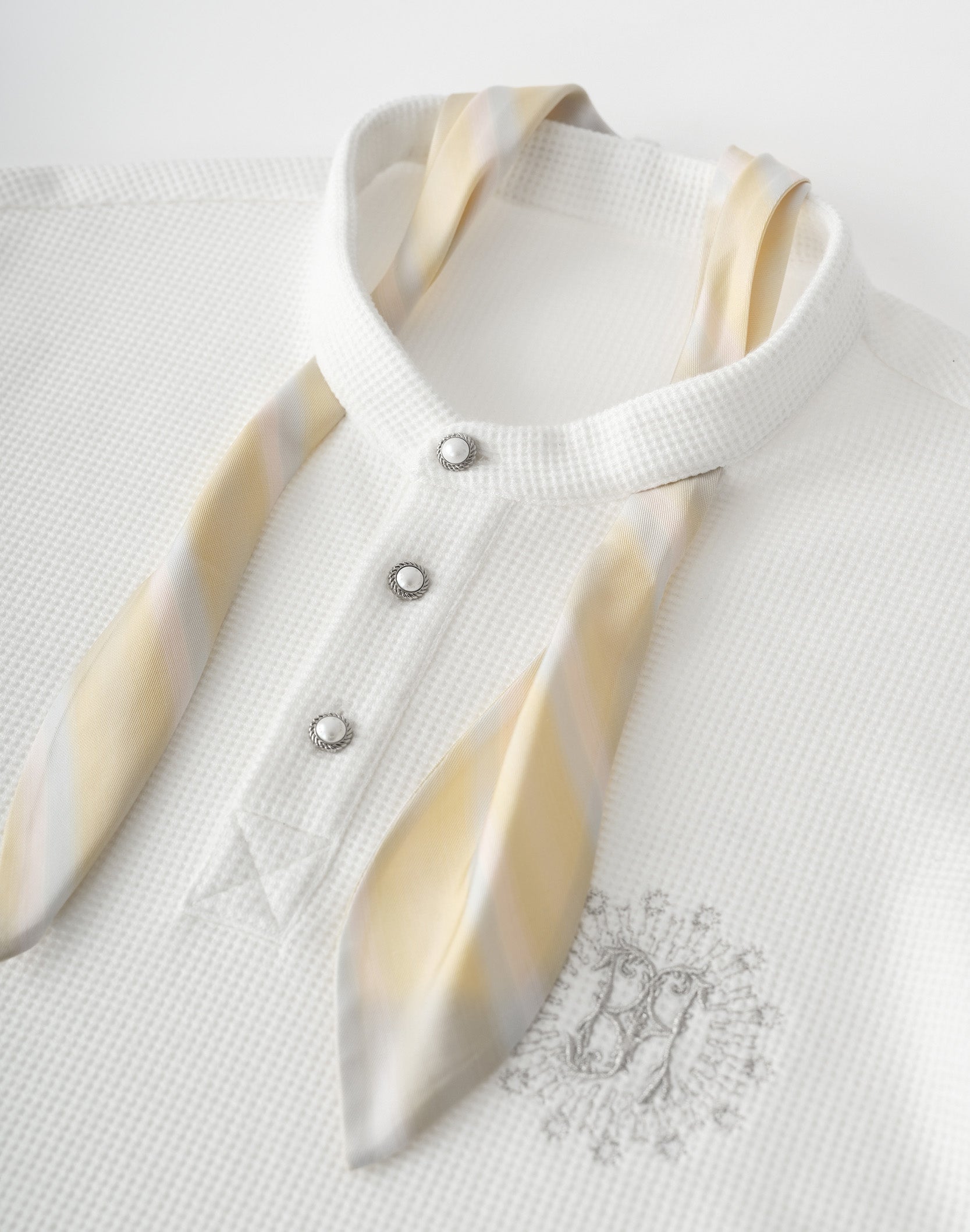 Twilight Collar Polo in WHT