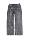 20K Zodiac Diamond Jeans Black