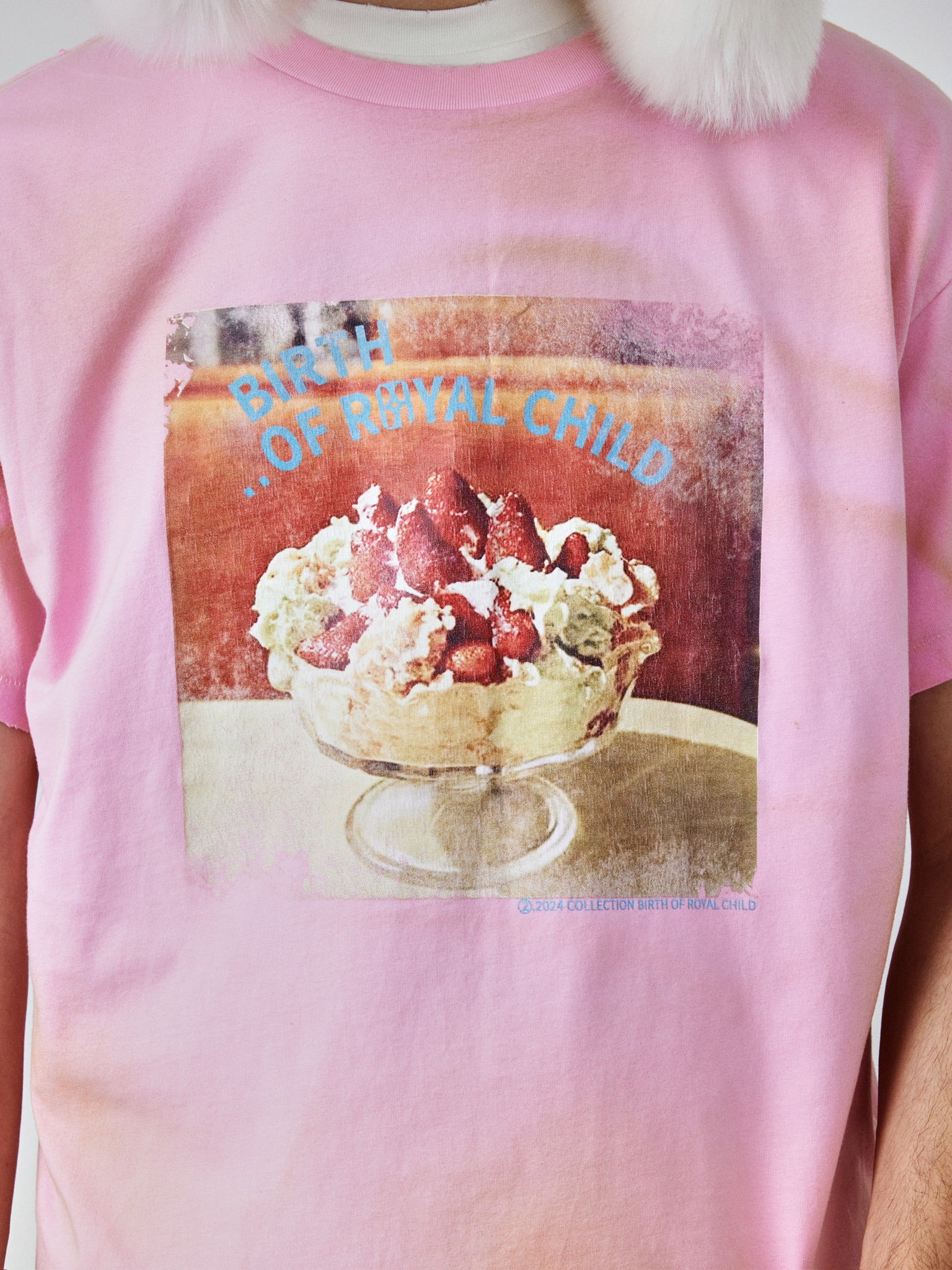 “Berry Is On Top ” Tee in Pink