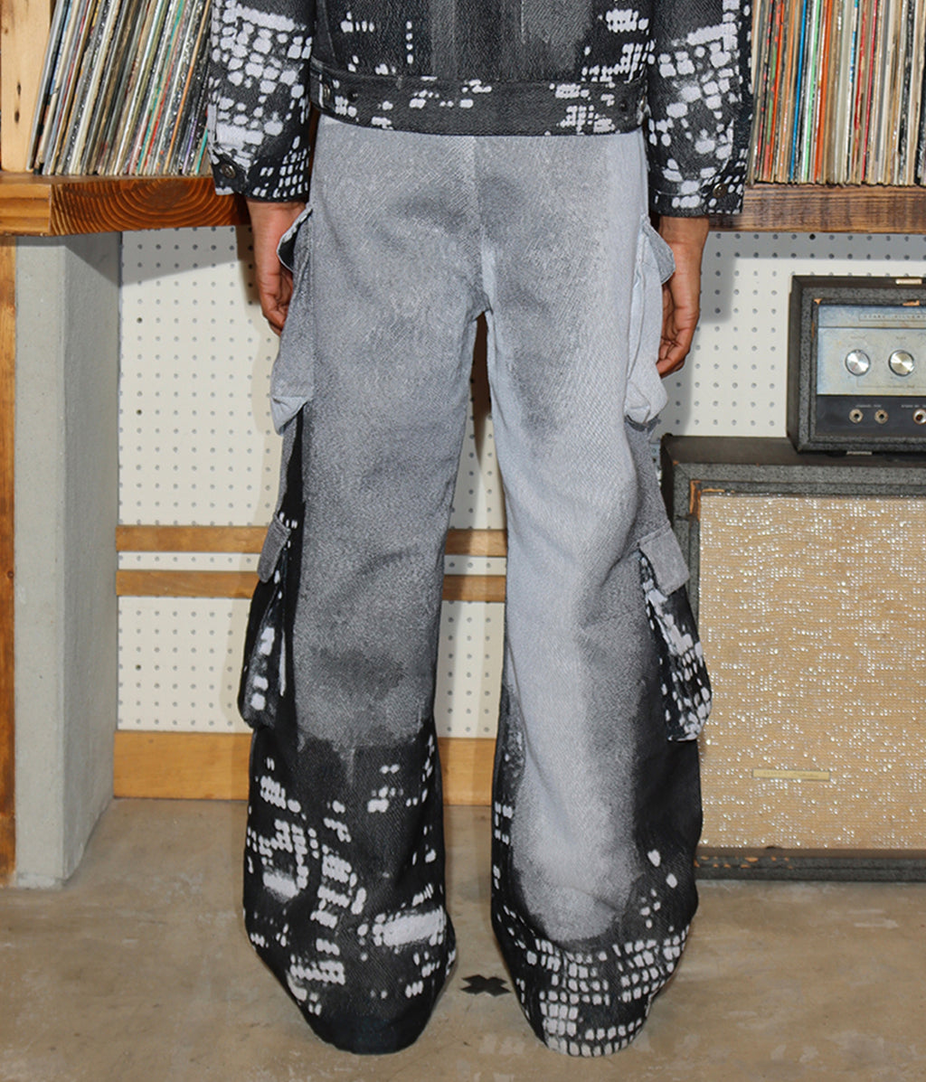 Midnight City Jacquard Cargo Pants