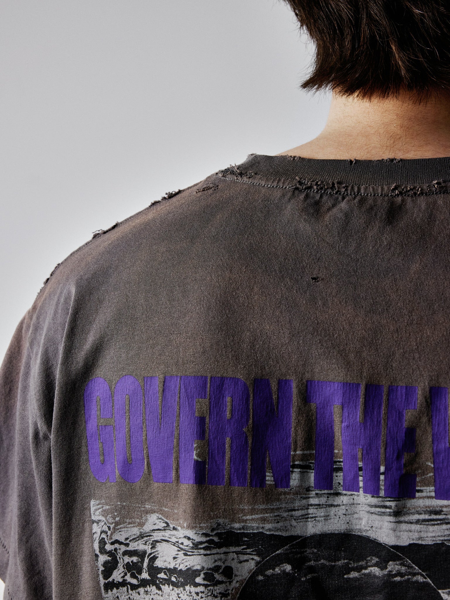 AKIRA Destroyed Vintage Tee – Birth Of Royal Child AKIRA Destroyed Vintage Tee – Birth Of Royal Child