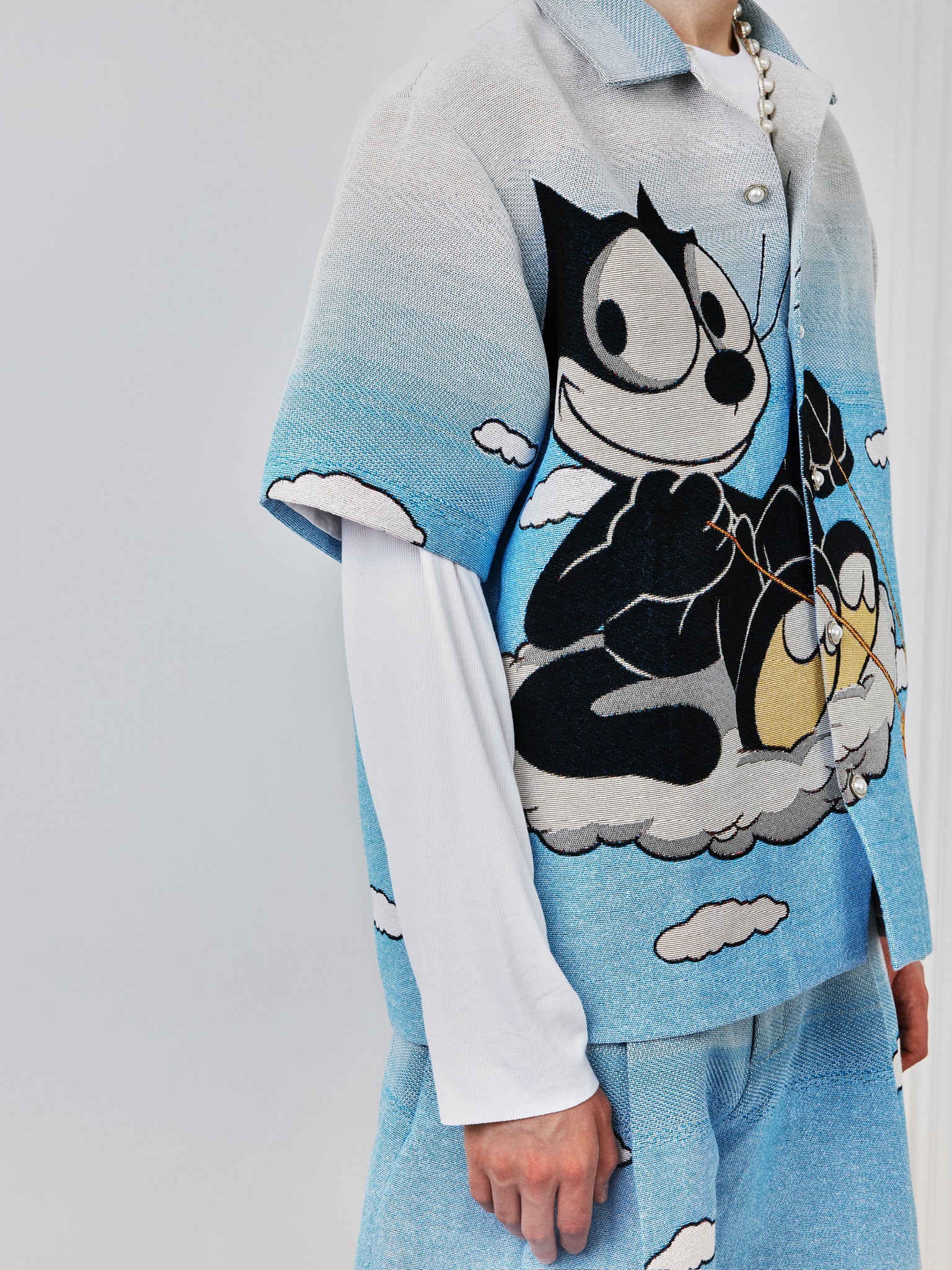 Felix the Cat Jacquard Shirt