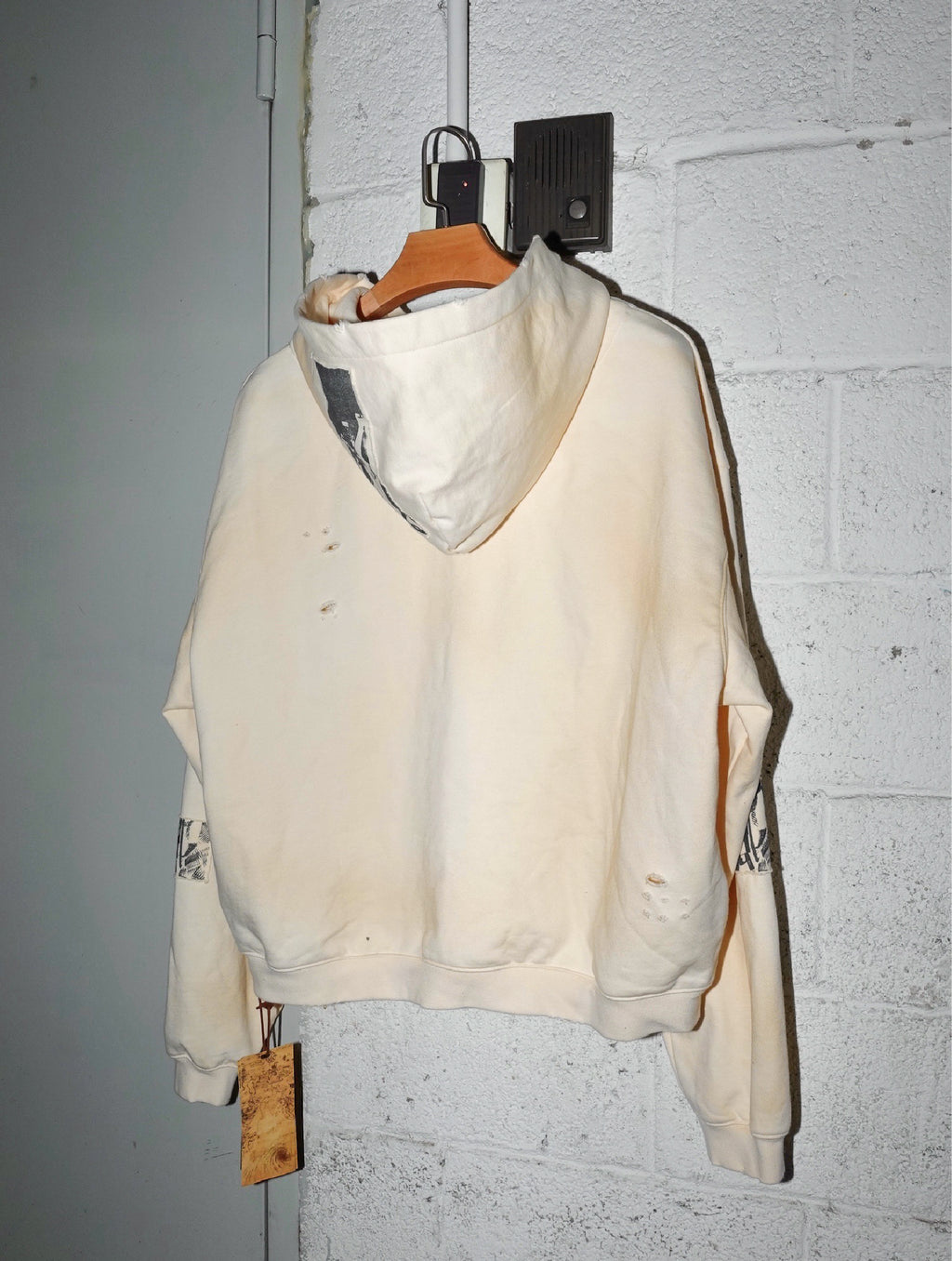 Flash Light Hoodie in White