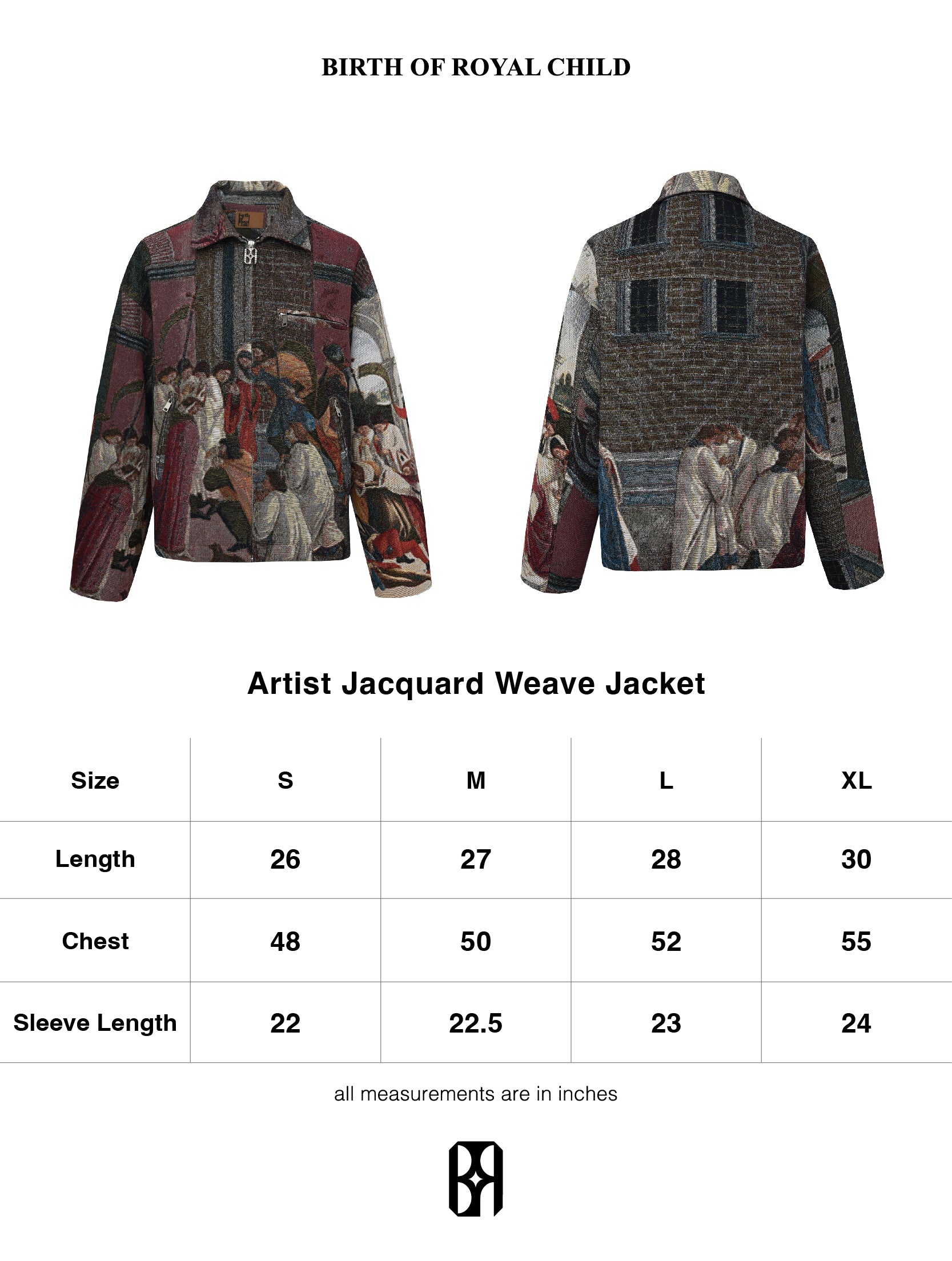 Artist Jacquard Weave Jacket