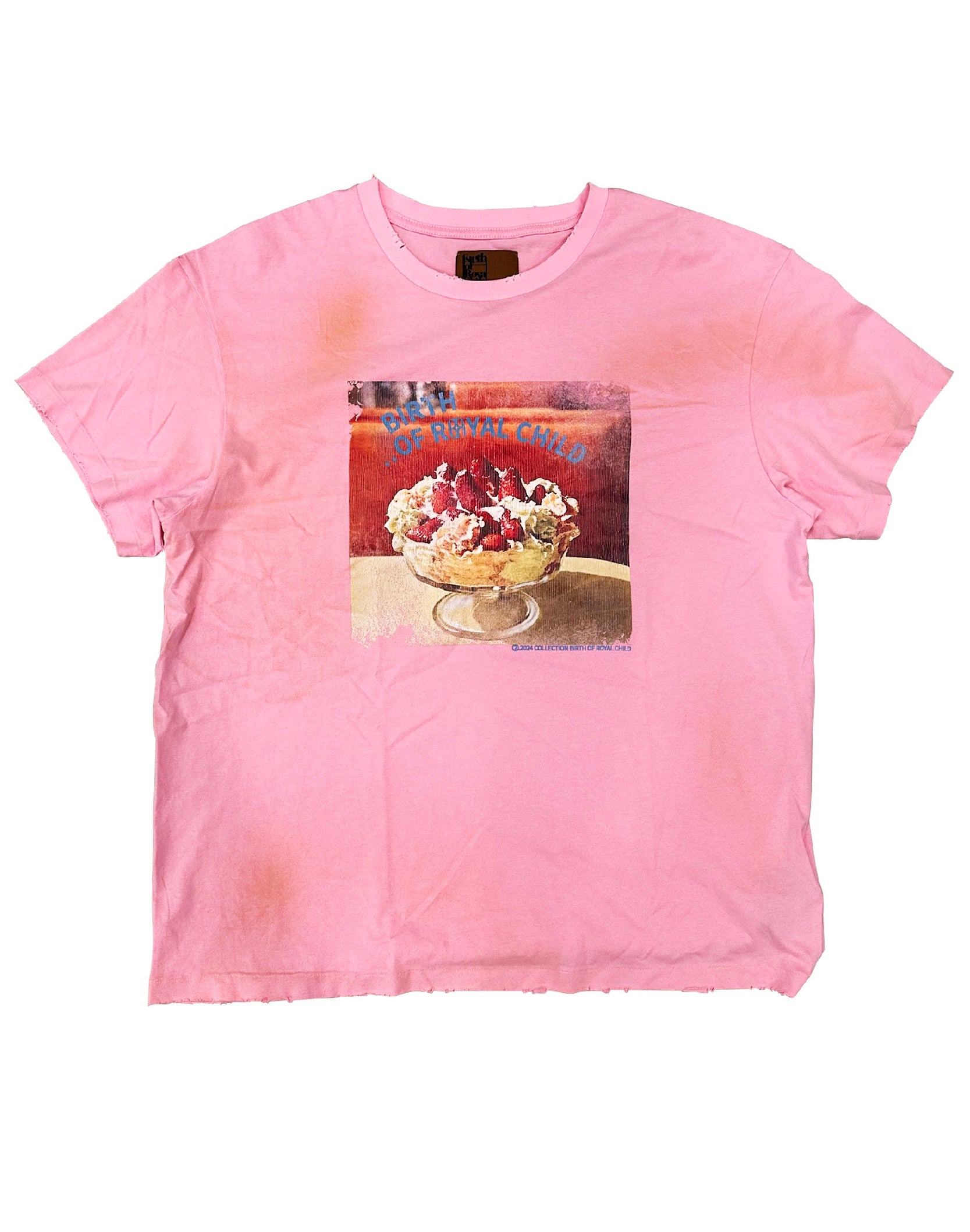 "Berry Is On Top" Tee in Pink