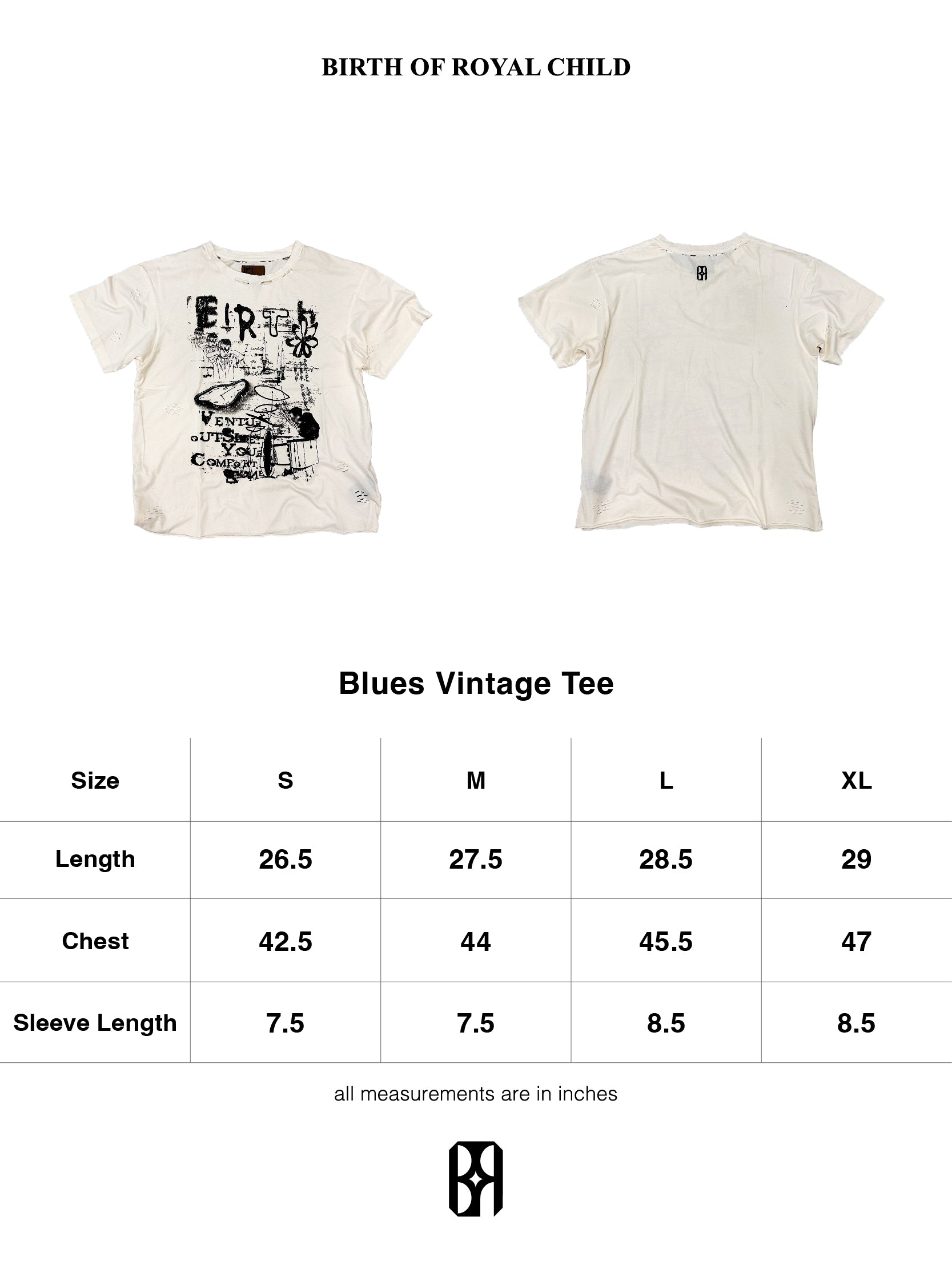 Blues Vintage Tee