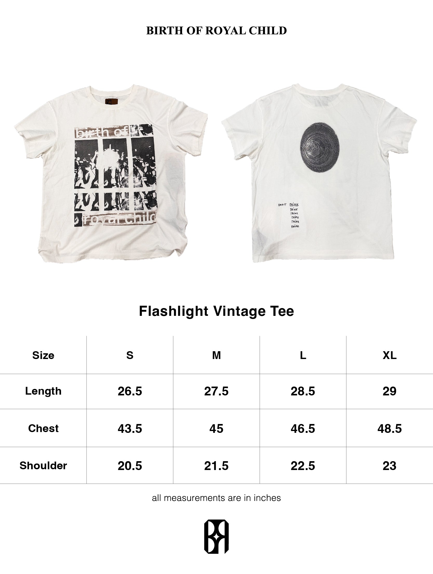 Flashlight Vintage Tee