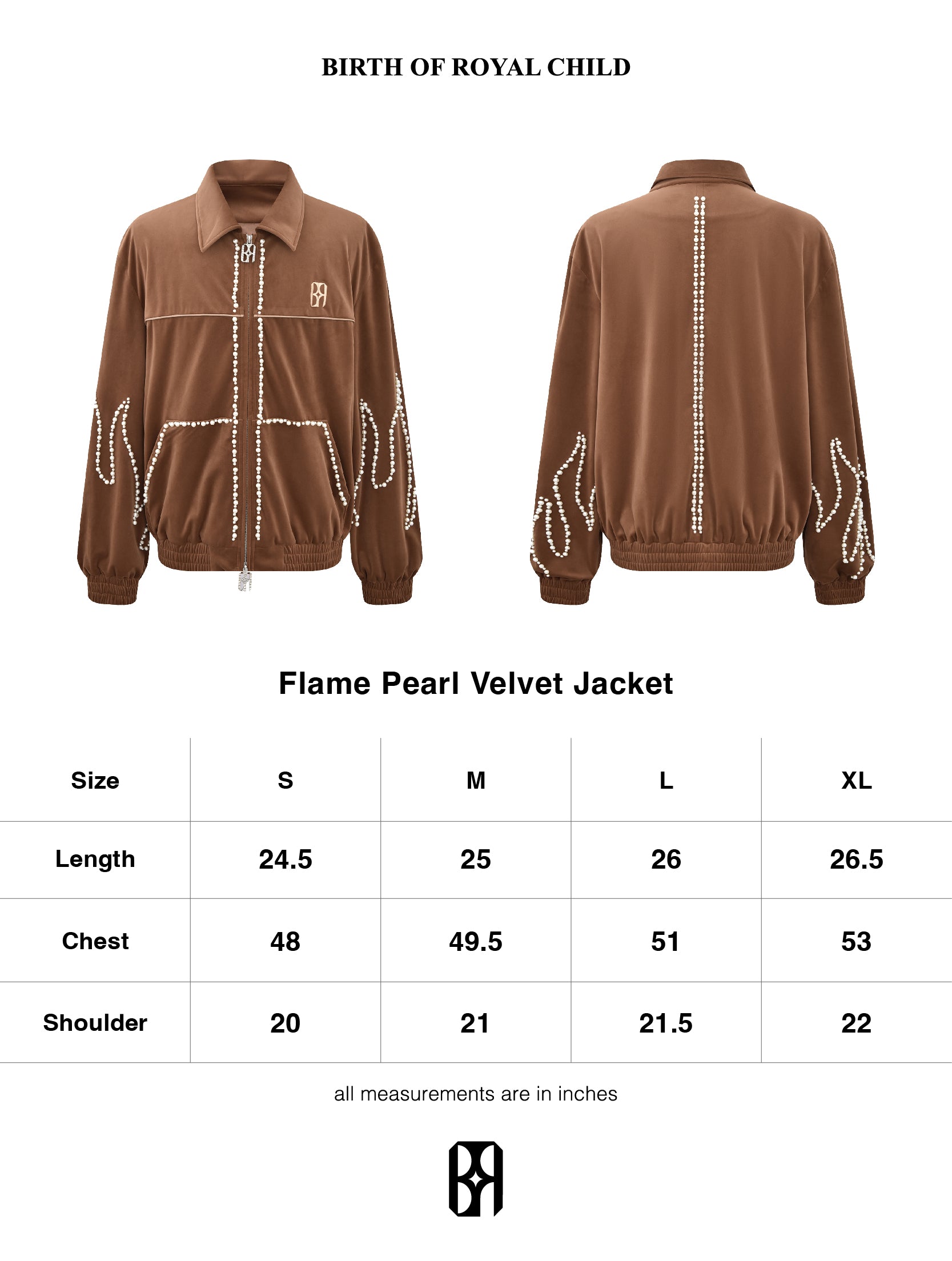 Flame Pearl Velvet Jacket