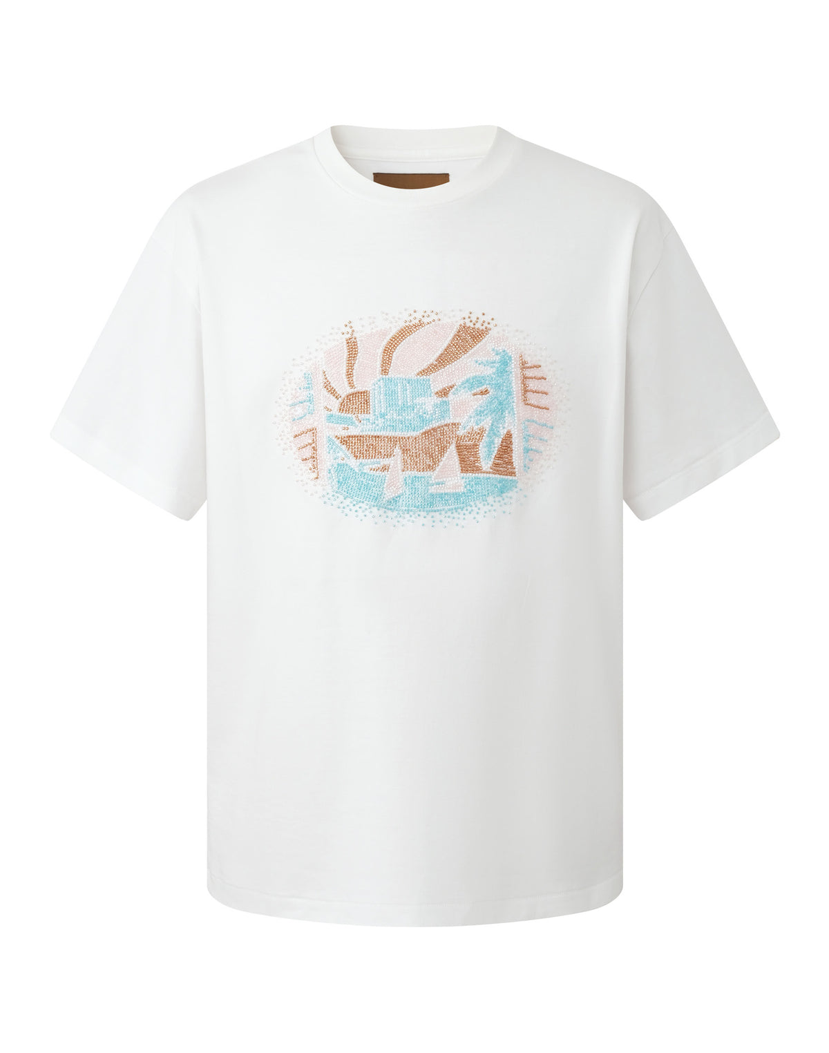 Beaded Nile River Tee