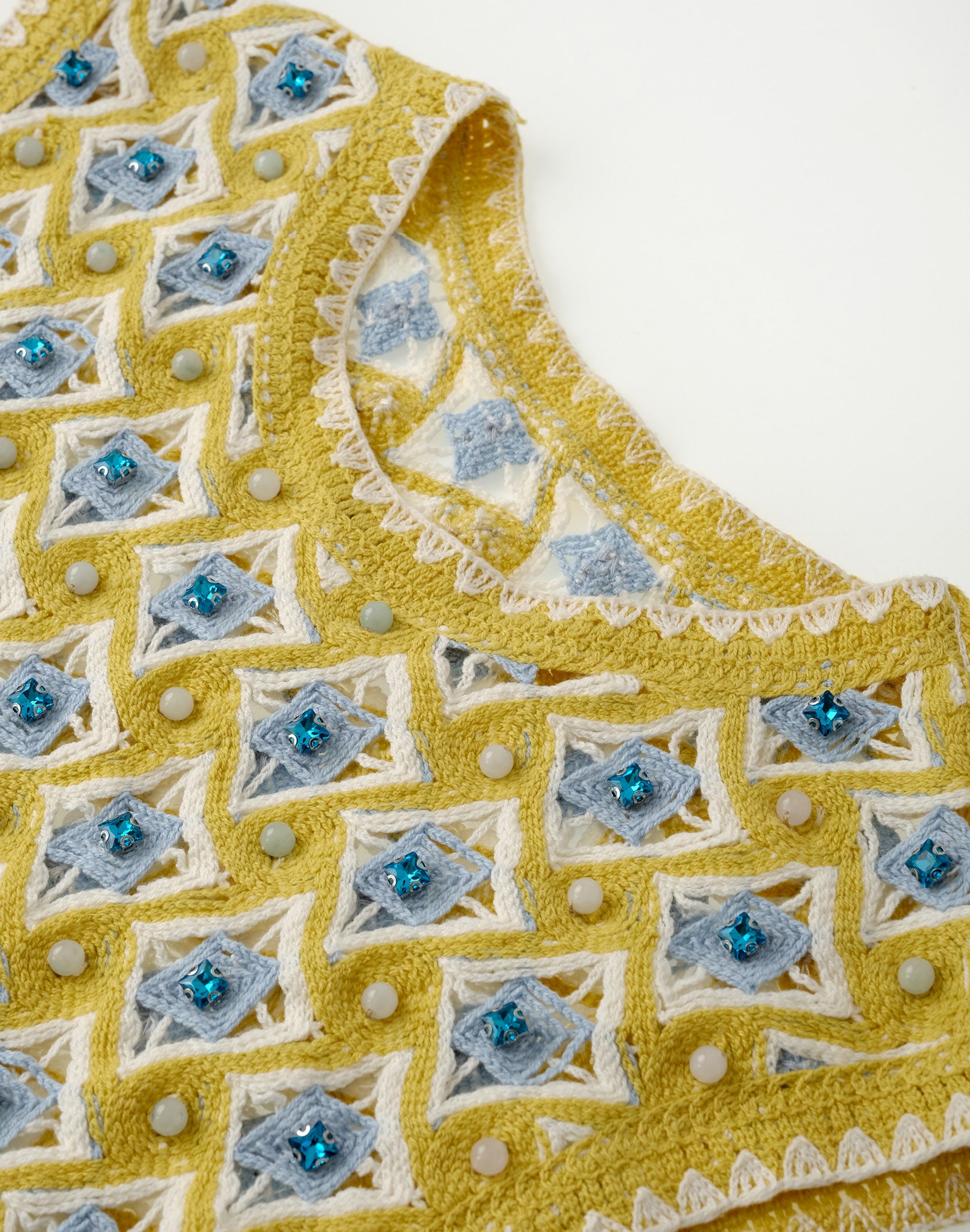 Gemstone Knit Vest