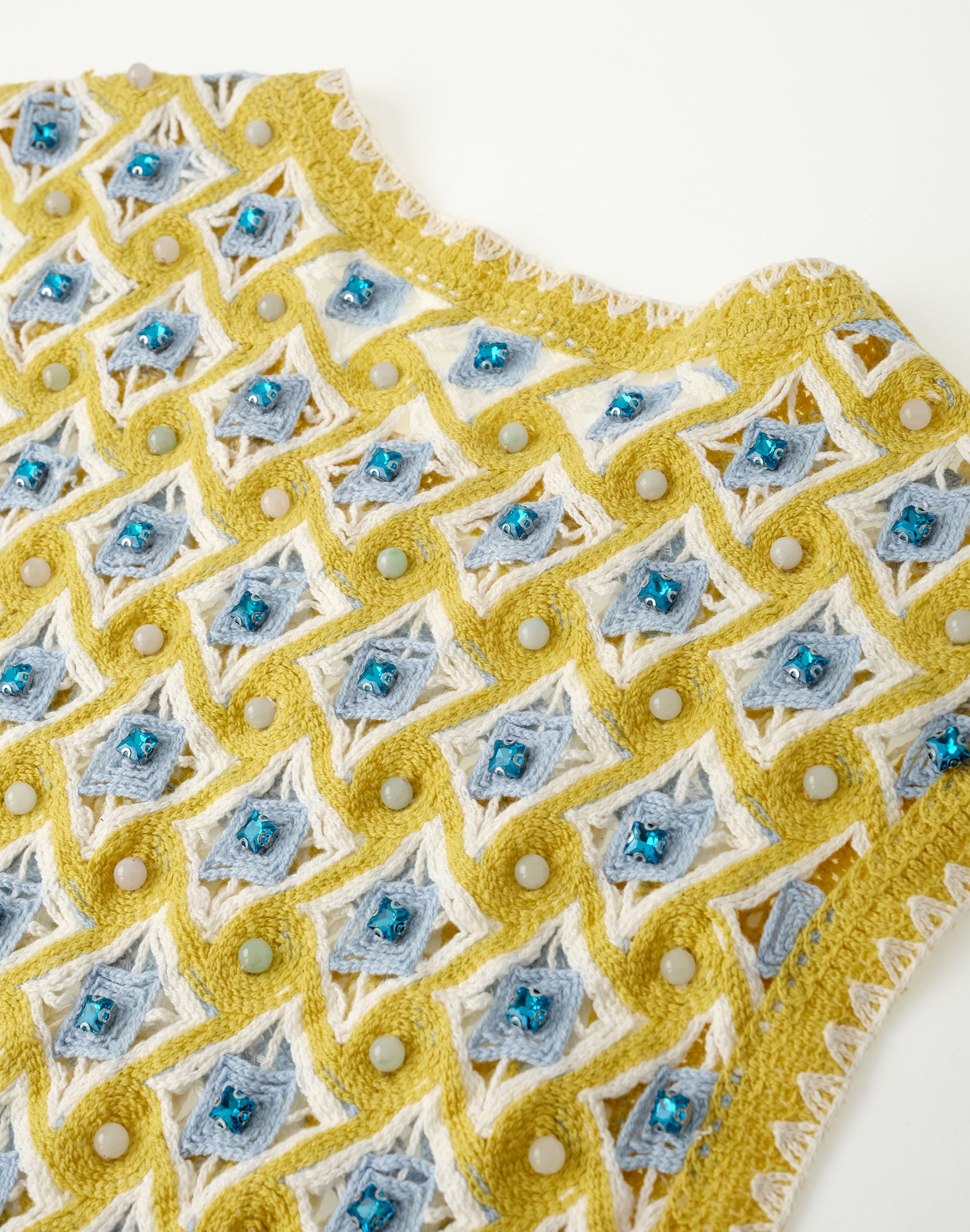 Gemstone Knit Vest
