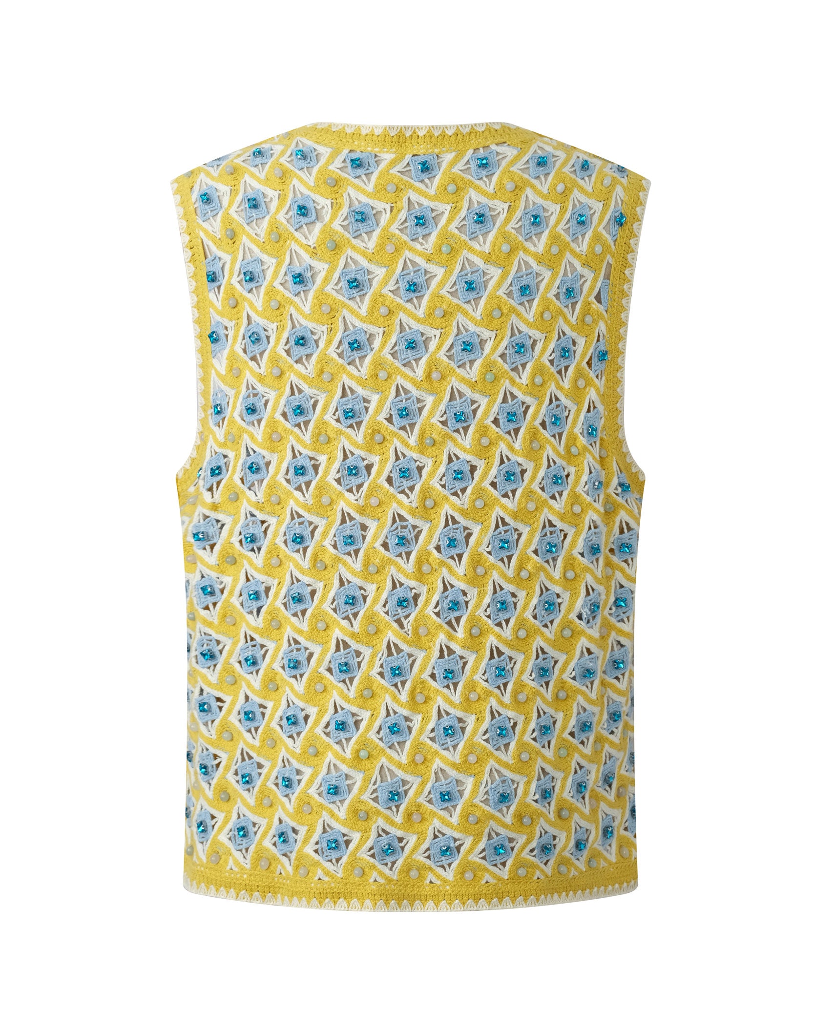 Gemstone Knit Vest