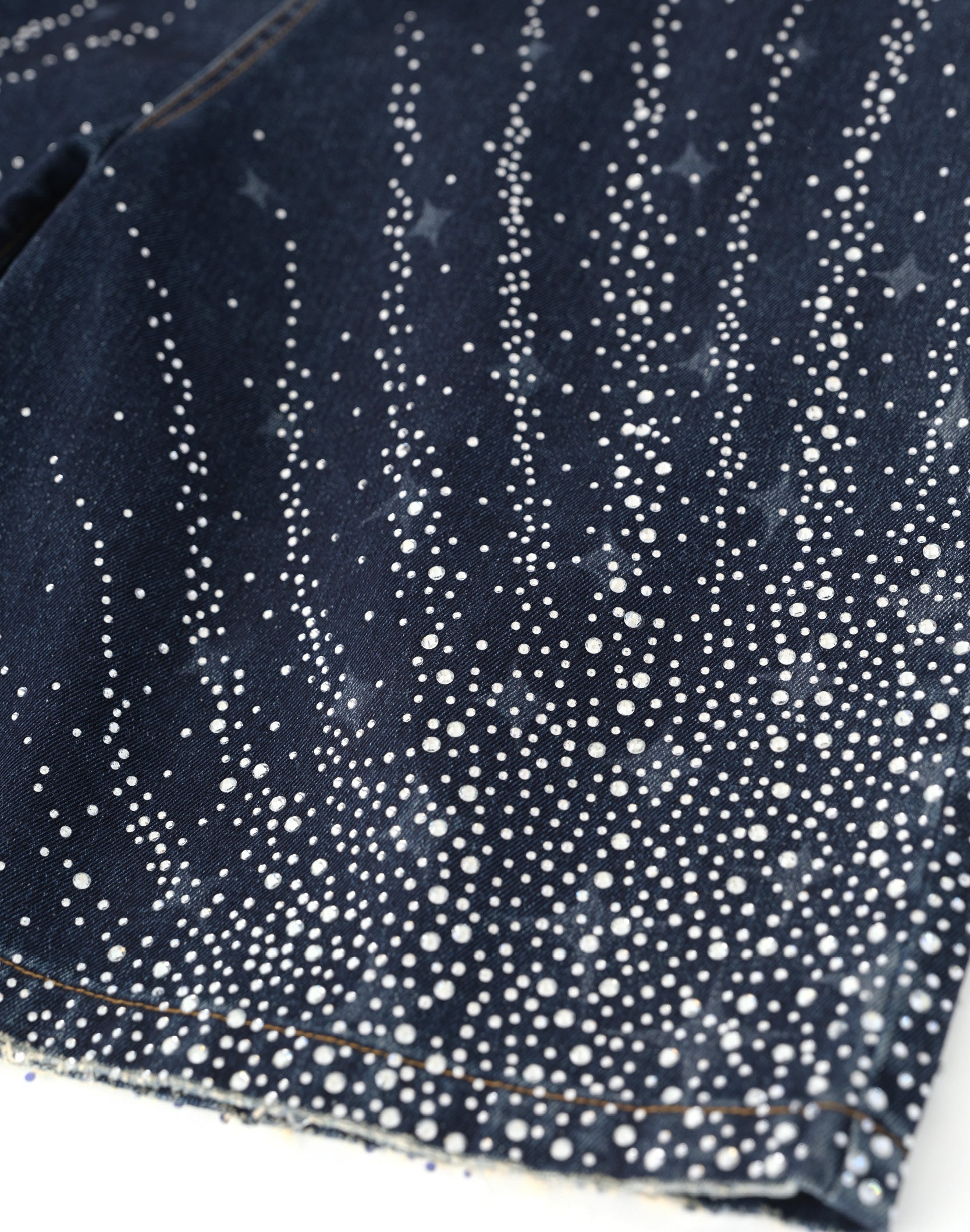 BLUE 20K ZODIAC DIAMOND DENIM