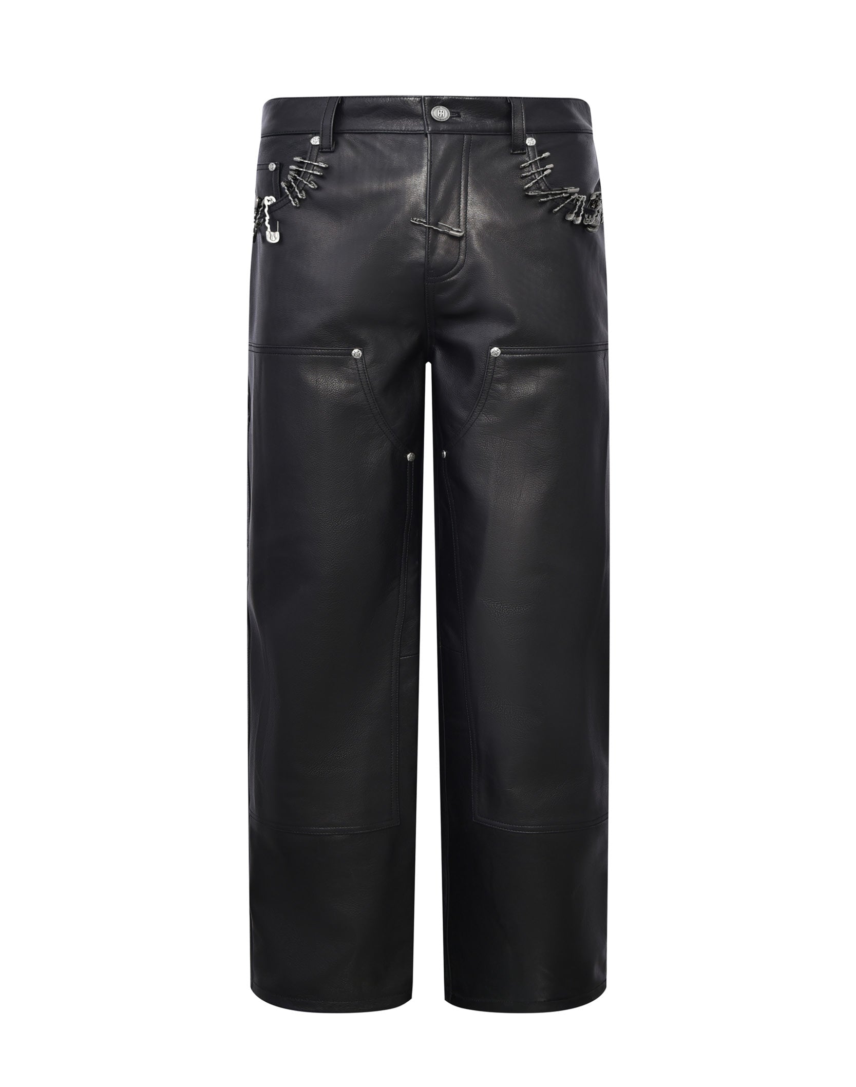 Prime Hide Pinned Leather Work Pants