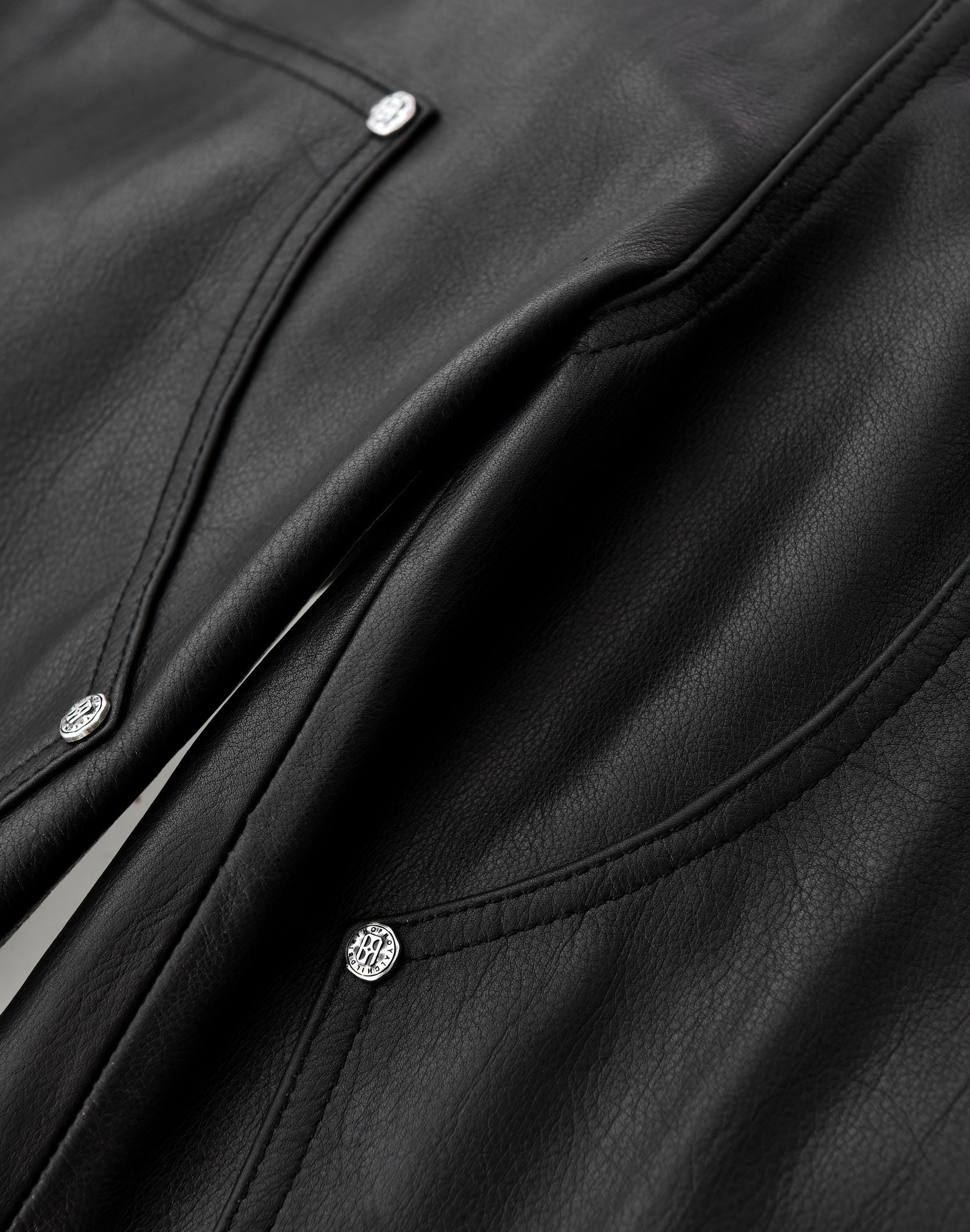 Prime Hide Pinned Leather Work Pants