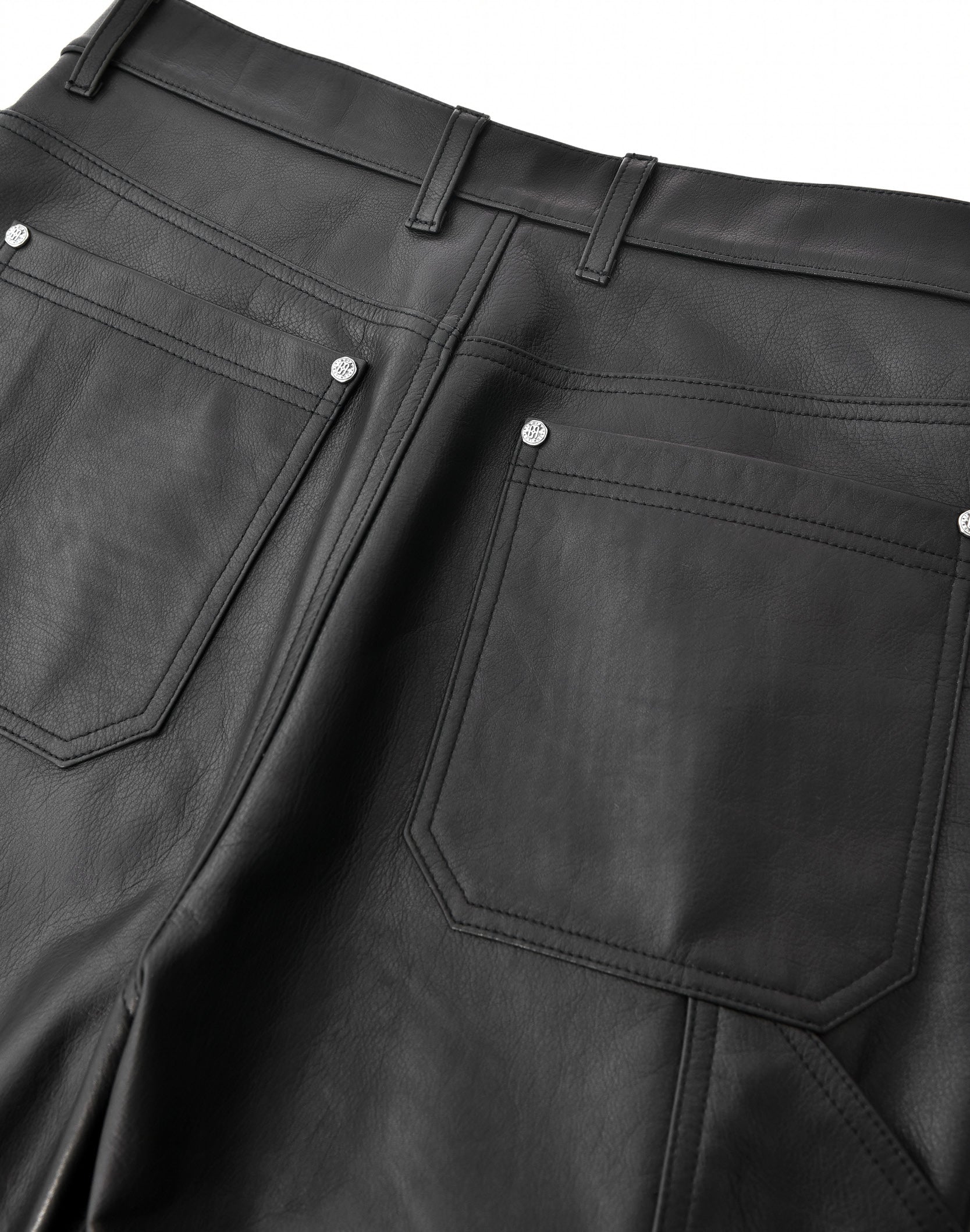 Prime Hide Pinned Leather Work Pants