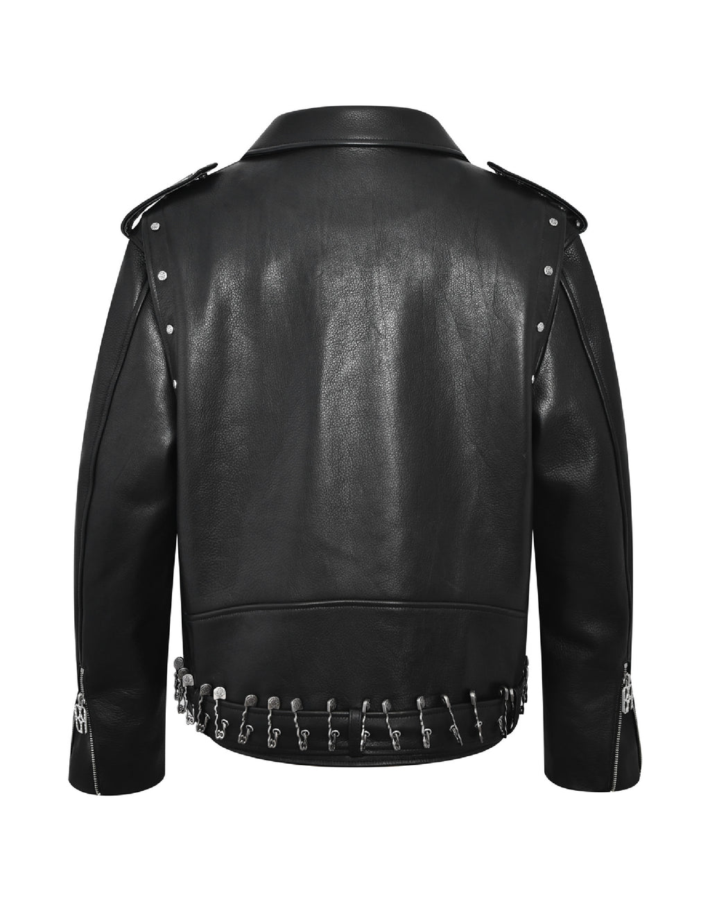 Prime Hide Pinned Leather Jacket