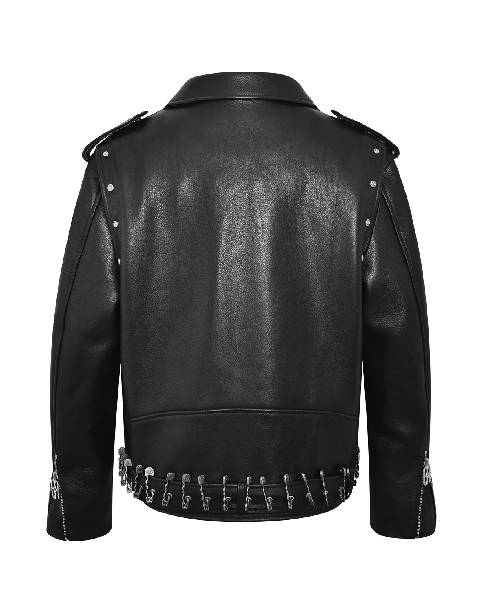 Prime Hide Pinned Leather Jacket