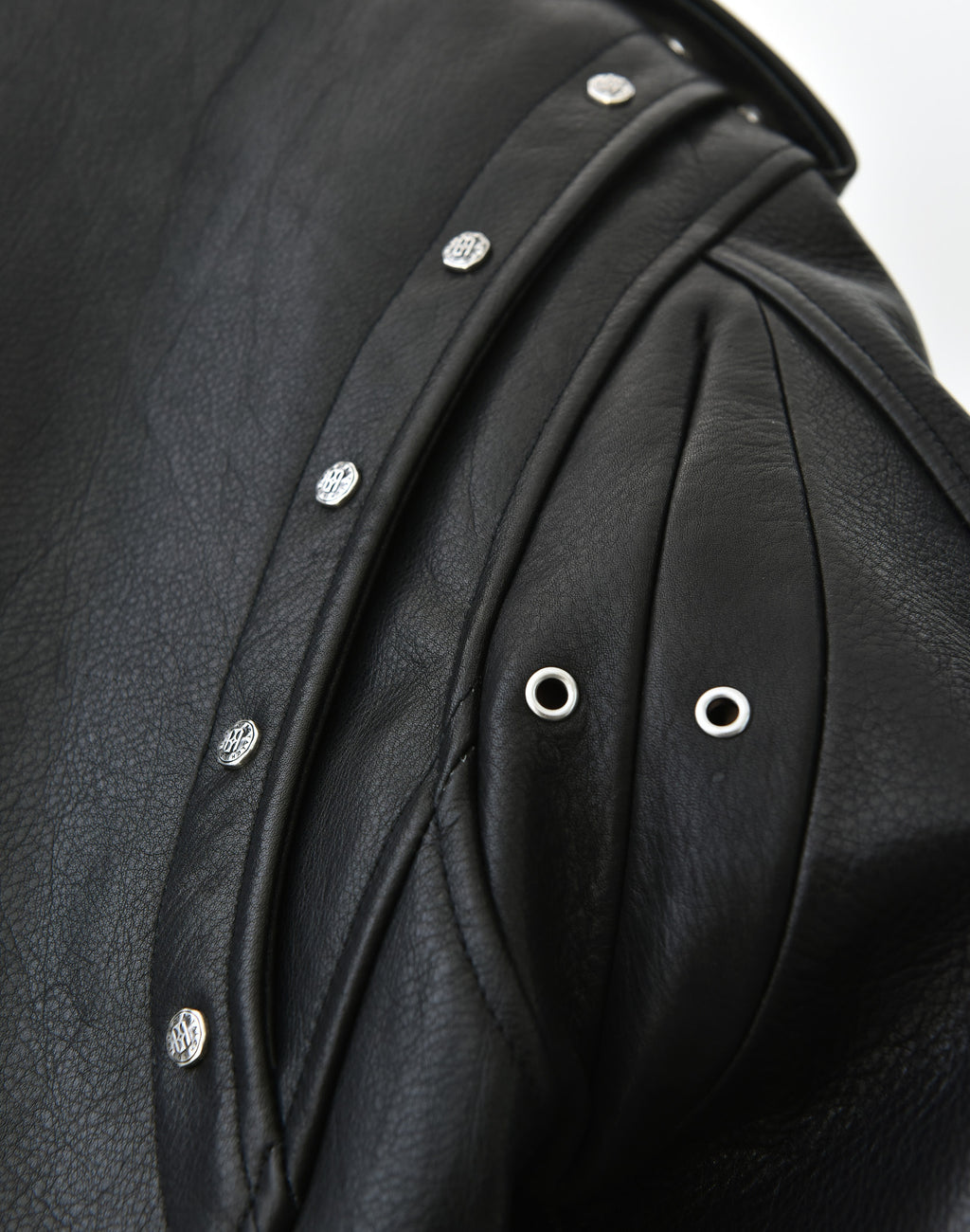 Prime Hide Pinned Leather Jacket