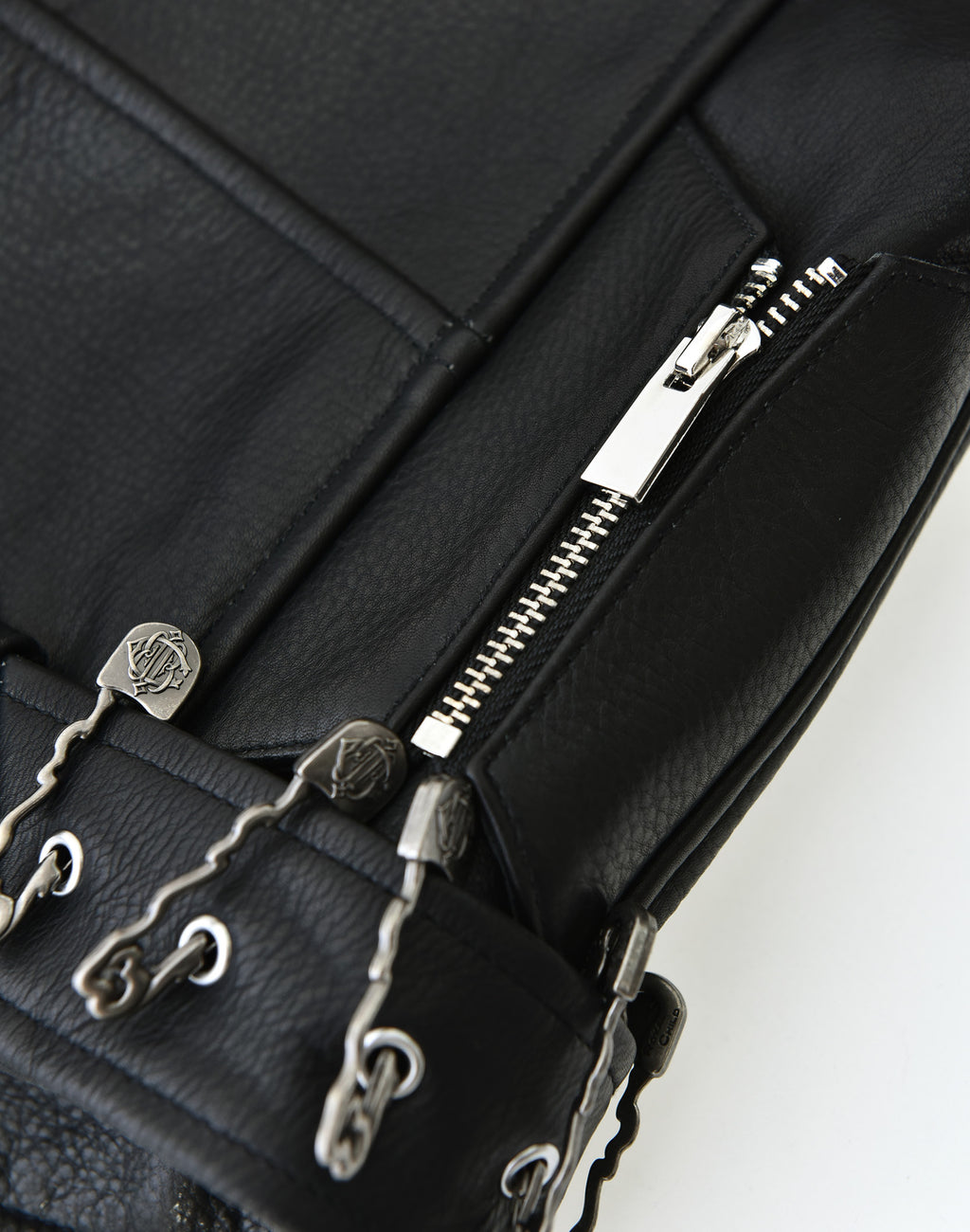 Prime Hide Pinned Leather Jacket