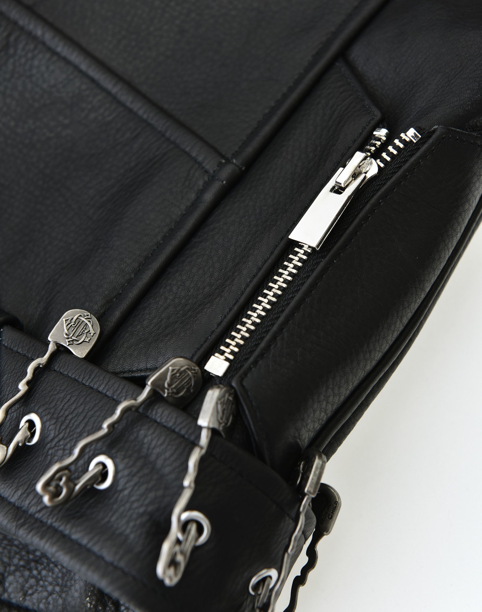 Prime Hide Pinned Leather Jacket