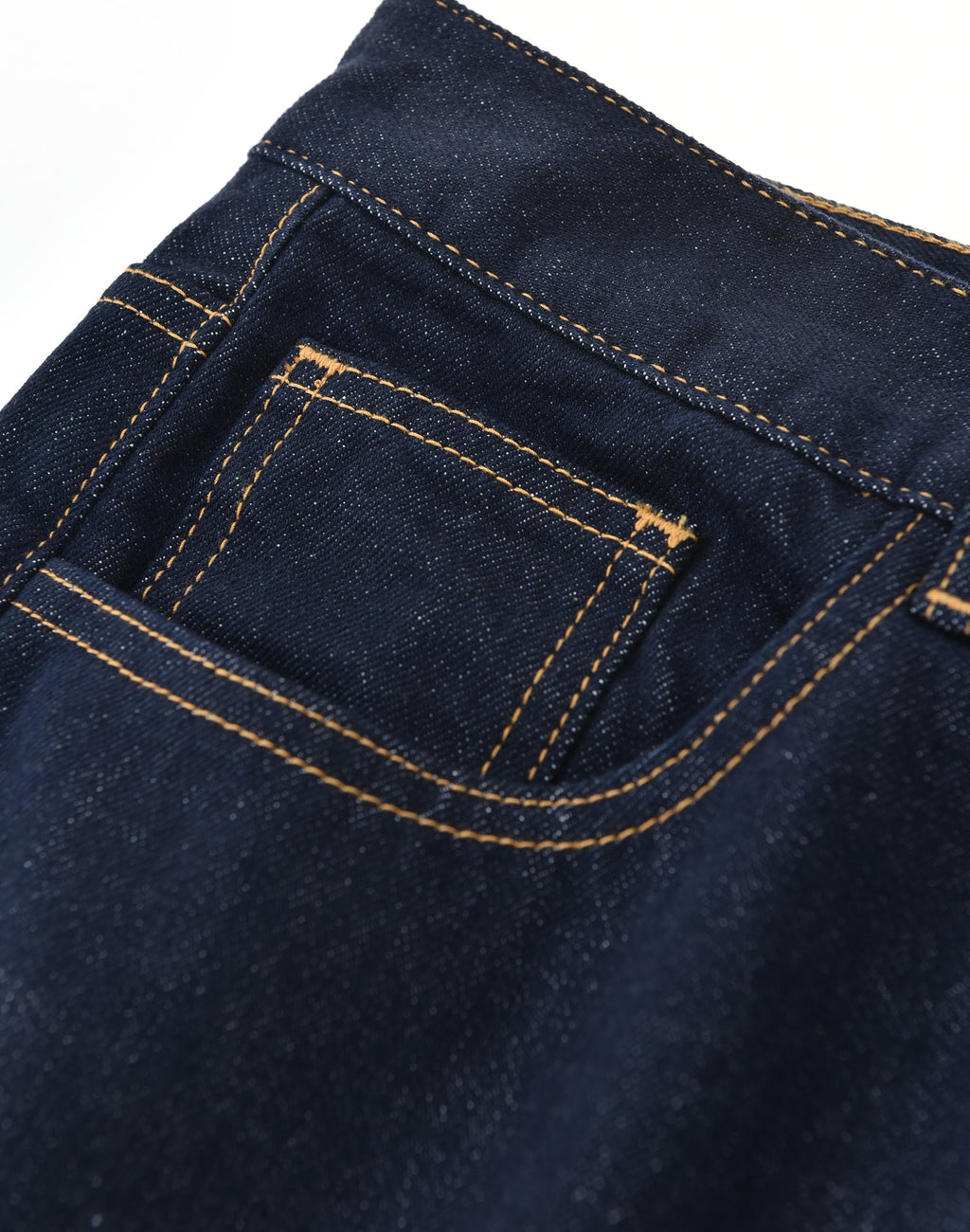 Raw Denim Embroidered Pearl Flared Jeans