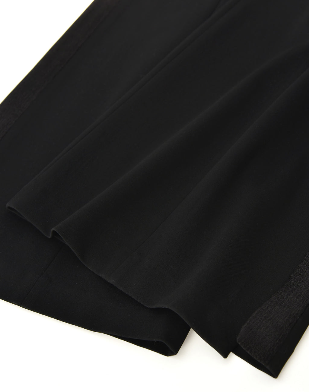Wool Blend Split-Side Trousers