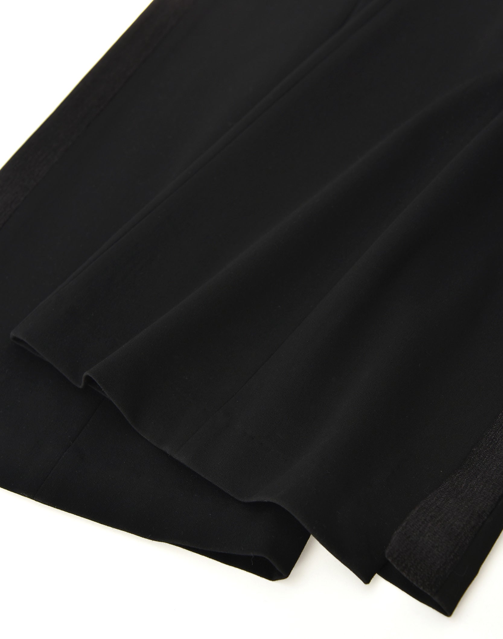 Wool Blend Split-Side Trousers