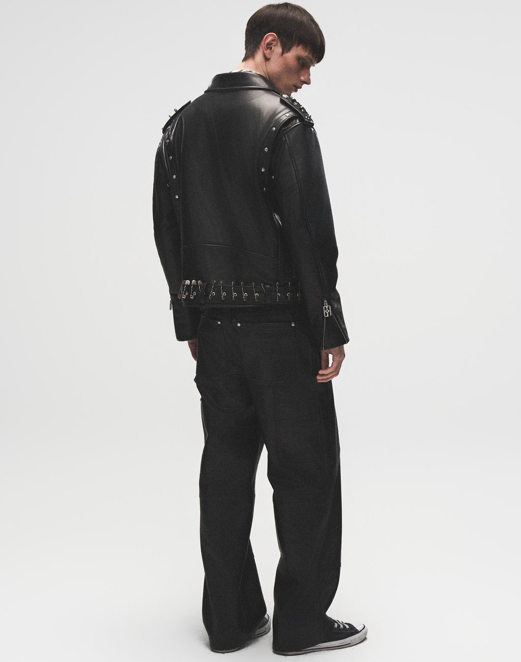 Prime Hide Pinned Leather Jacket