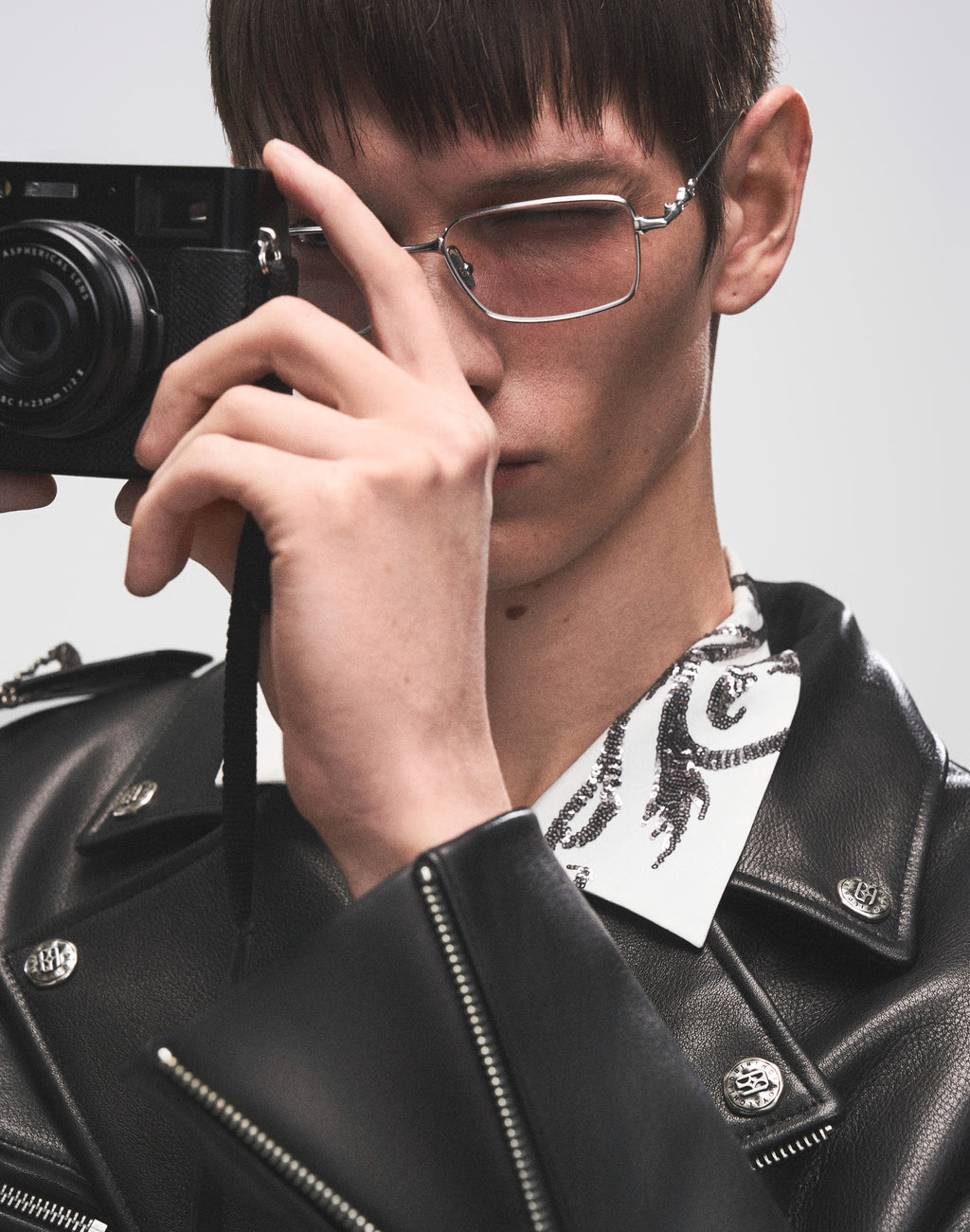 Prime Hide Pinned Leather Jacket