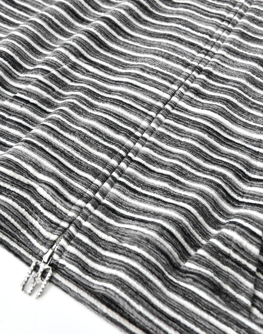 Striped Knit Set in Grey