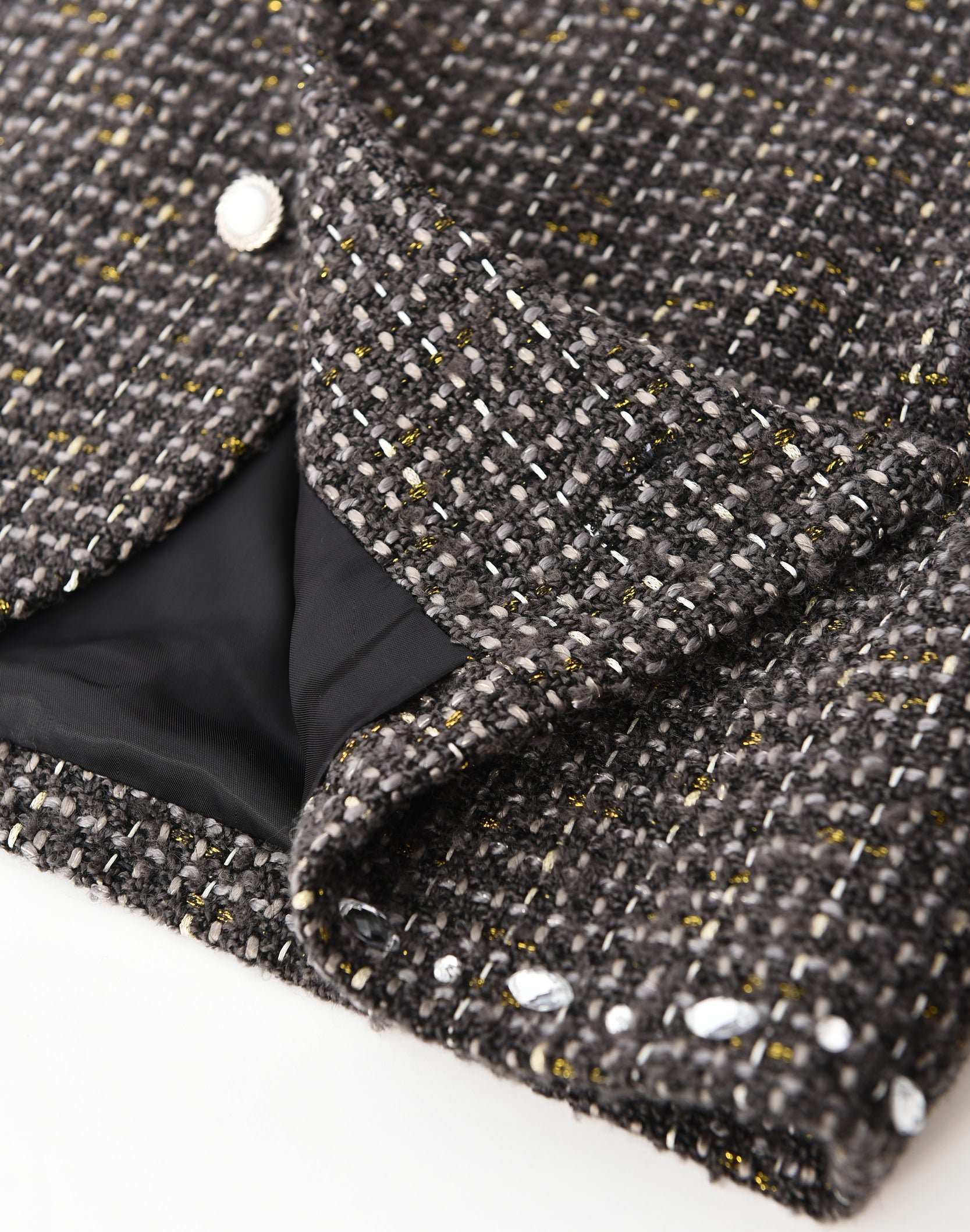 Woven Diamond Chain Jacket